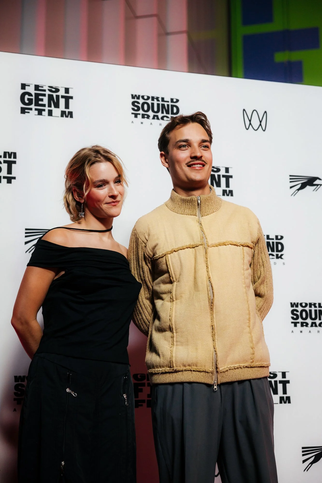 Pommelien & Willem at Film Fest.