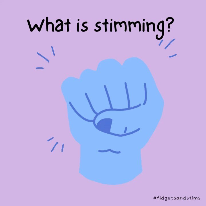 Stimming can be hugely positive and self regulating. Often autistic people can be told to stop stimming or it can be assumed that stimming equals stress. This is not always the case some autistic people may stim when happy, bored or even when they ar