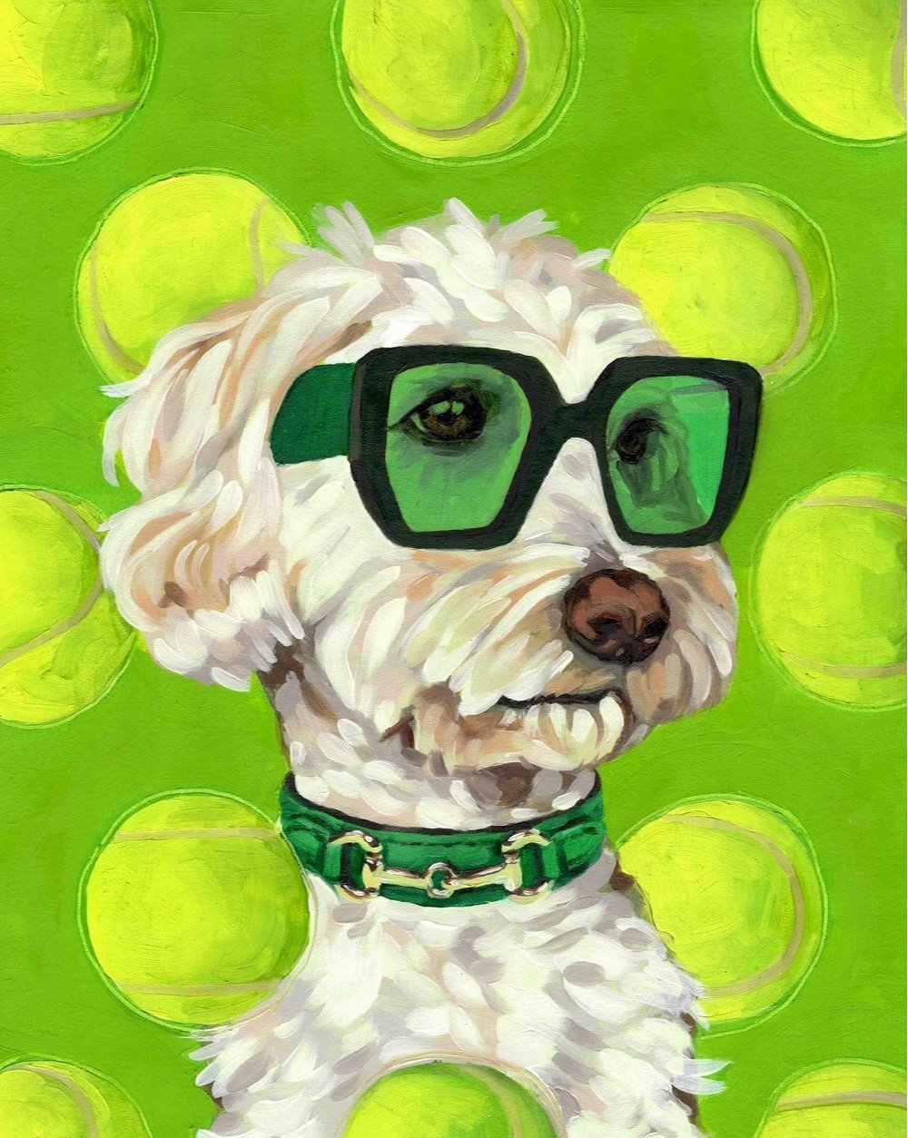 Custom Pet Portrait Painting