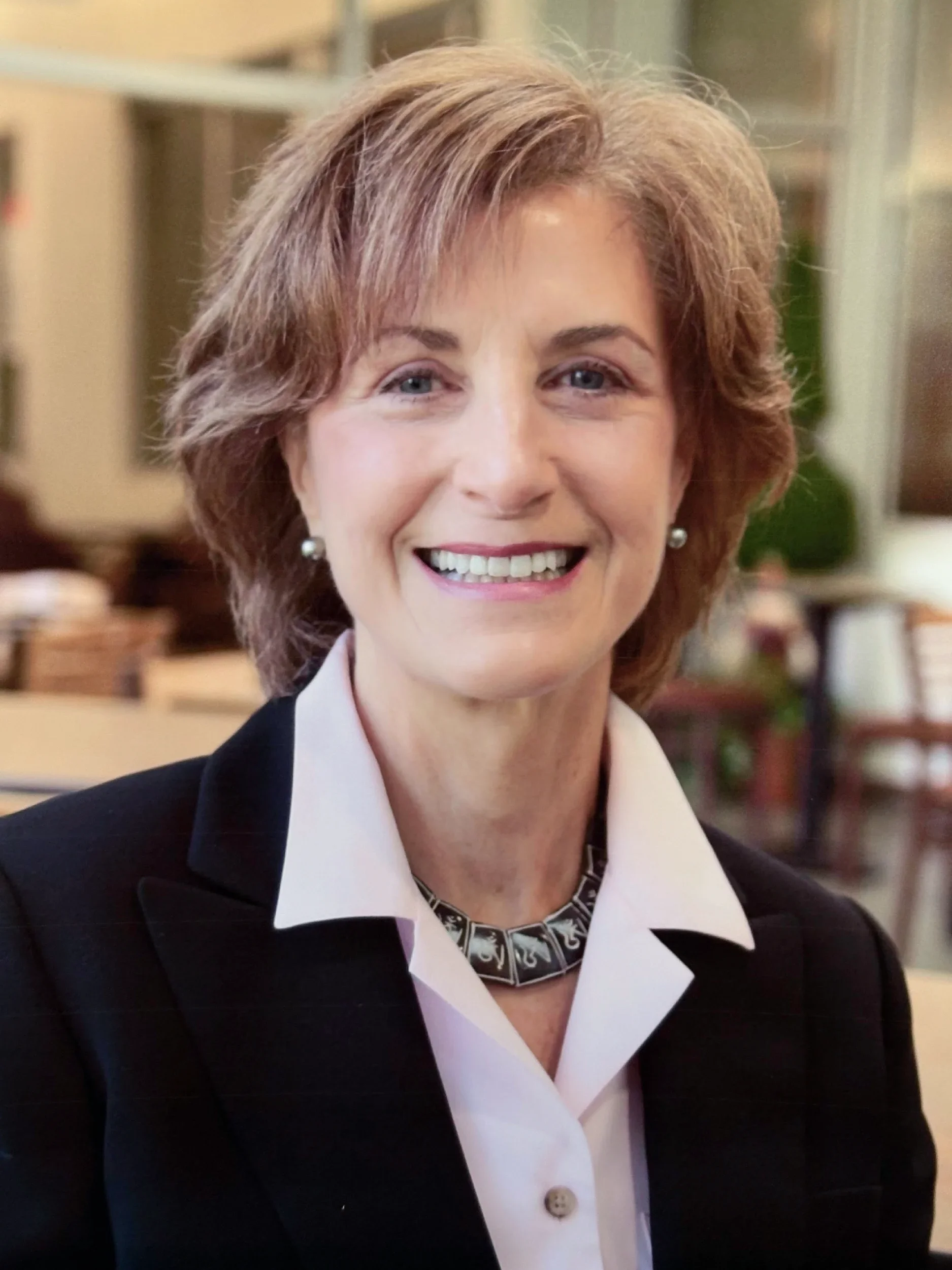 A headshot of Patricia Phillips, the namesake of the Patricia Phillips Prize