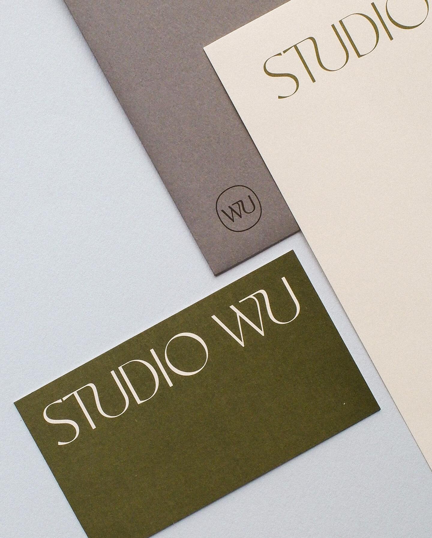 Stationery suite for @studiowuinteriors 

.
.
#brandidentity #brandingdesign #neenahpaper #welovebranding #stationerydesign #customtype #typography #designinspo #designfeed #logoinspirations #goodtype #femmetype