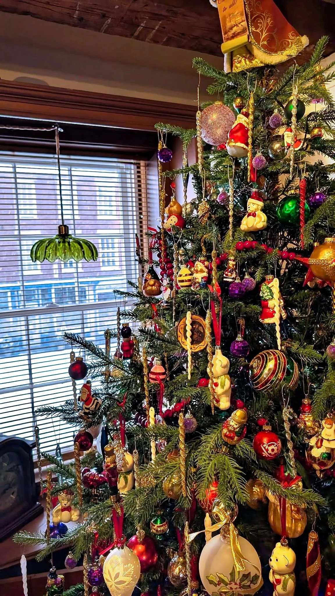 Visitors are always welcome but especially during the holidays