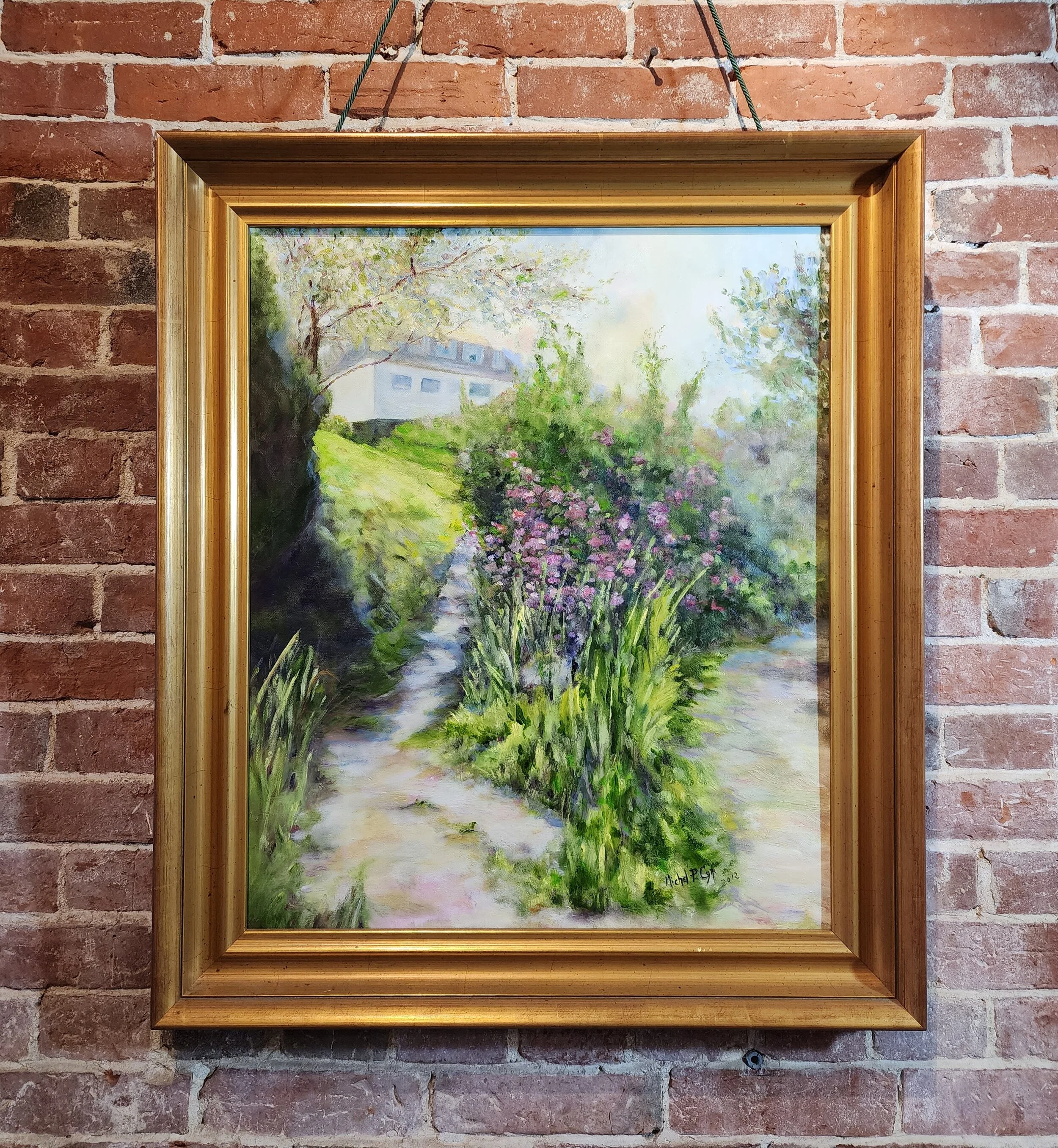 House on a Hill (24x20) $1,000