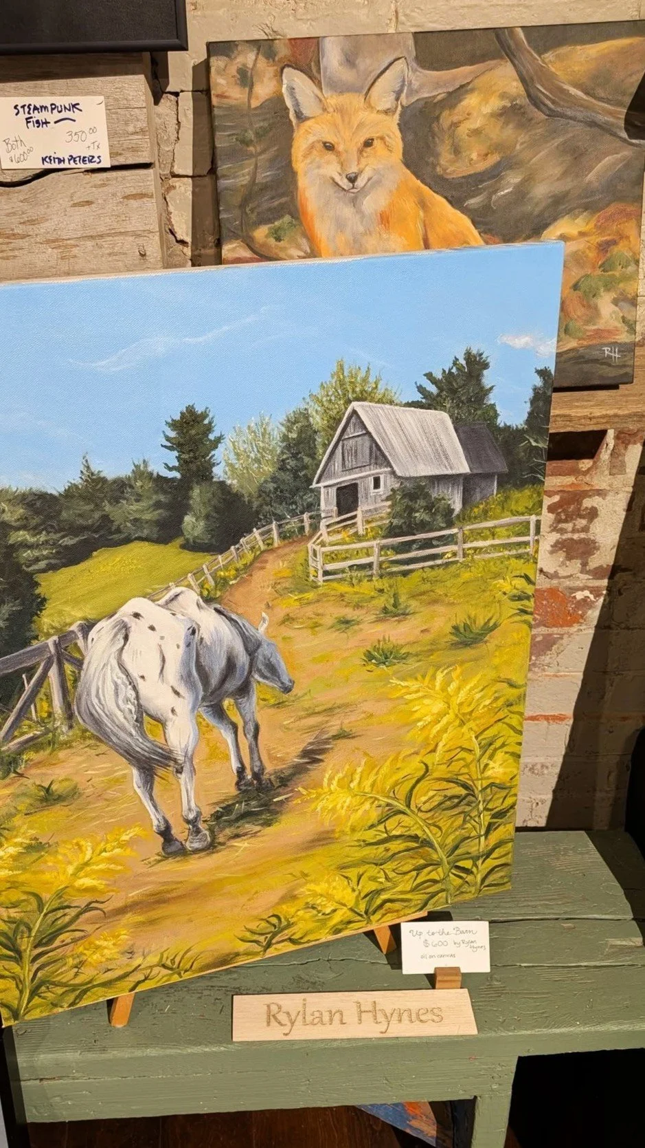 Paintings by Rylan Hynes
