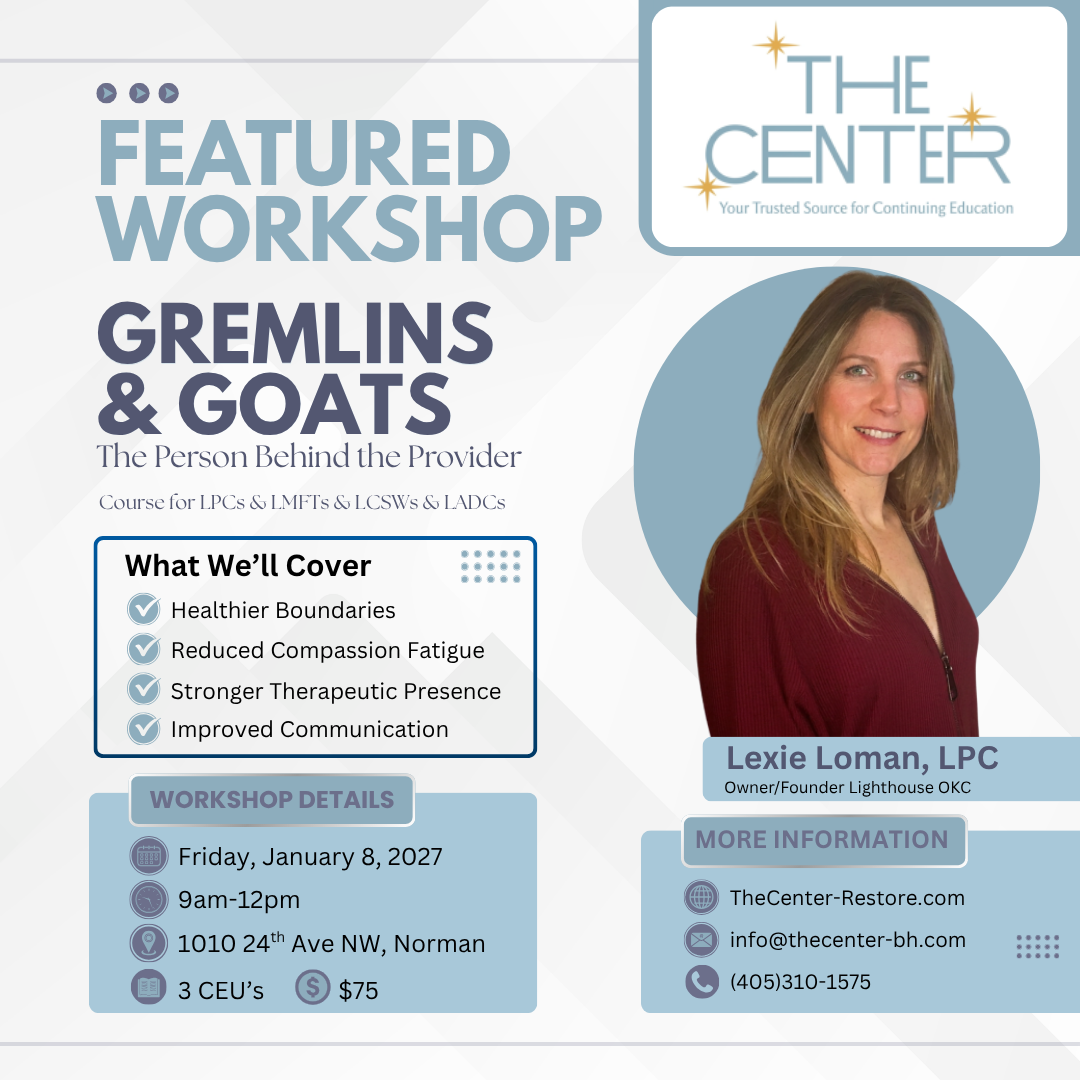 Gremlins and Goats: The Person Behind The Provider-- (NEW DATE)