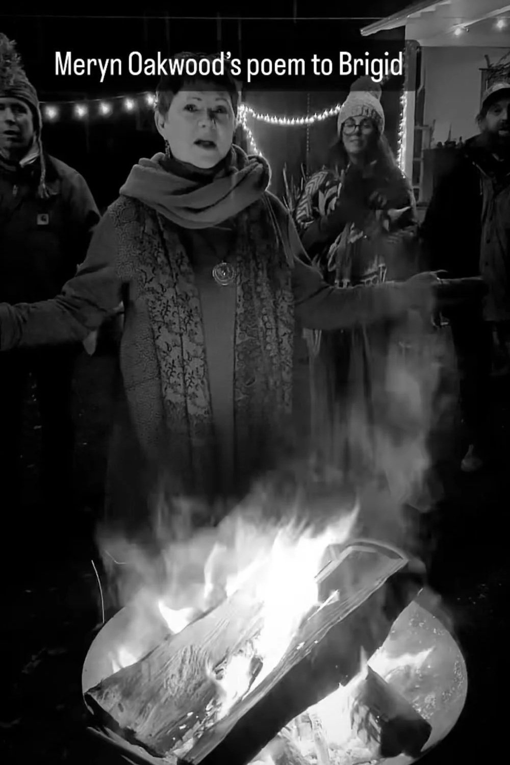 Meryn Oakwood's poem to Brigid