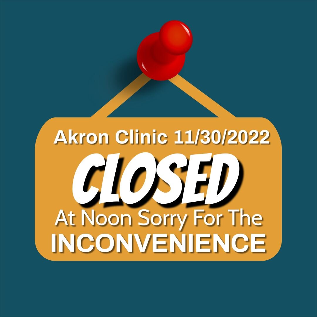 Akron is closed at noon today for Maintenance! Sorry for the Inconvenience. Hawarden and Ireton Clinics are open. Urgent Care is Open from 5-8pm. ER is 24/7.