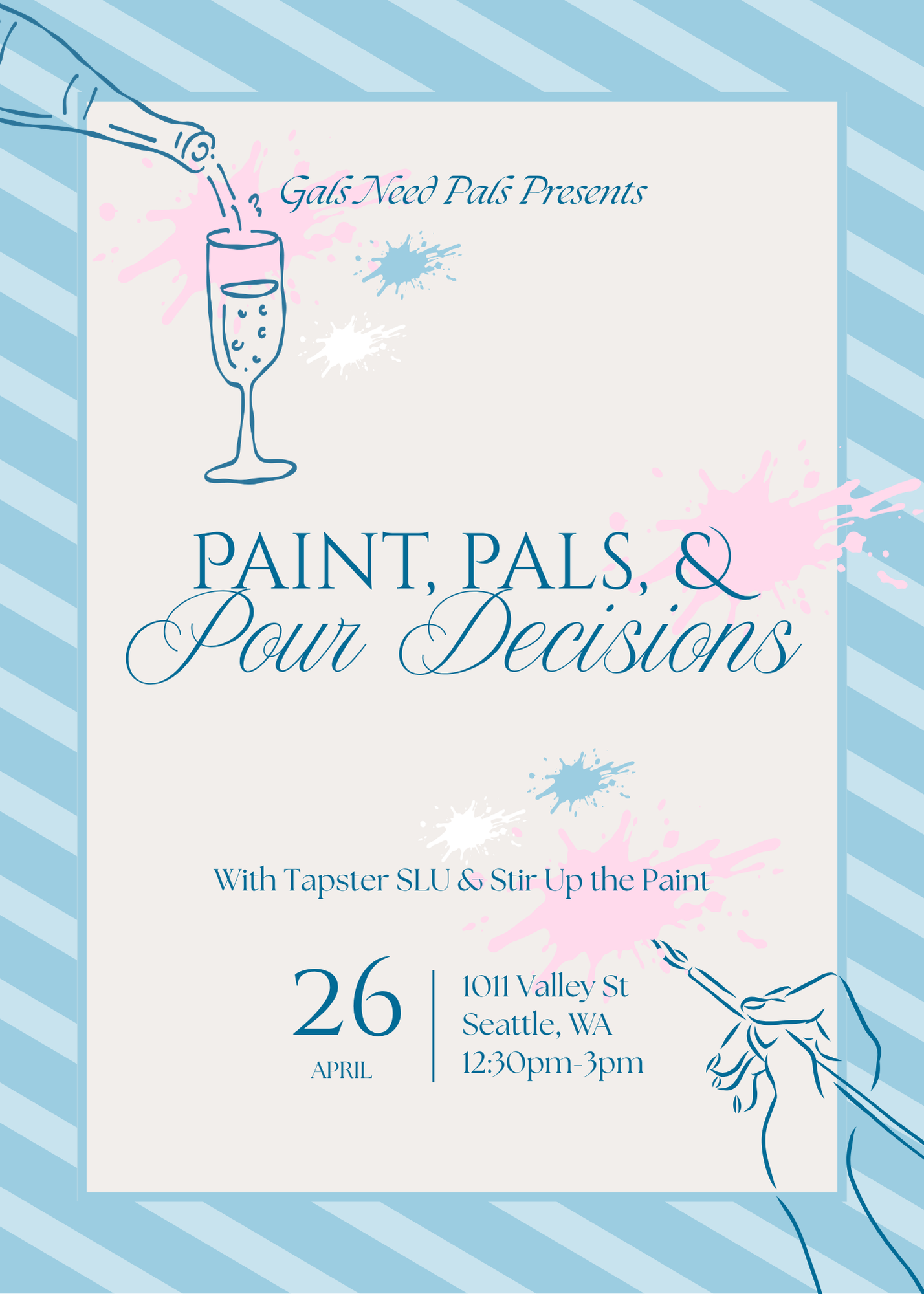 Paint, Pals, & Pour Decisions