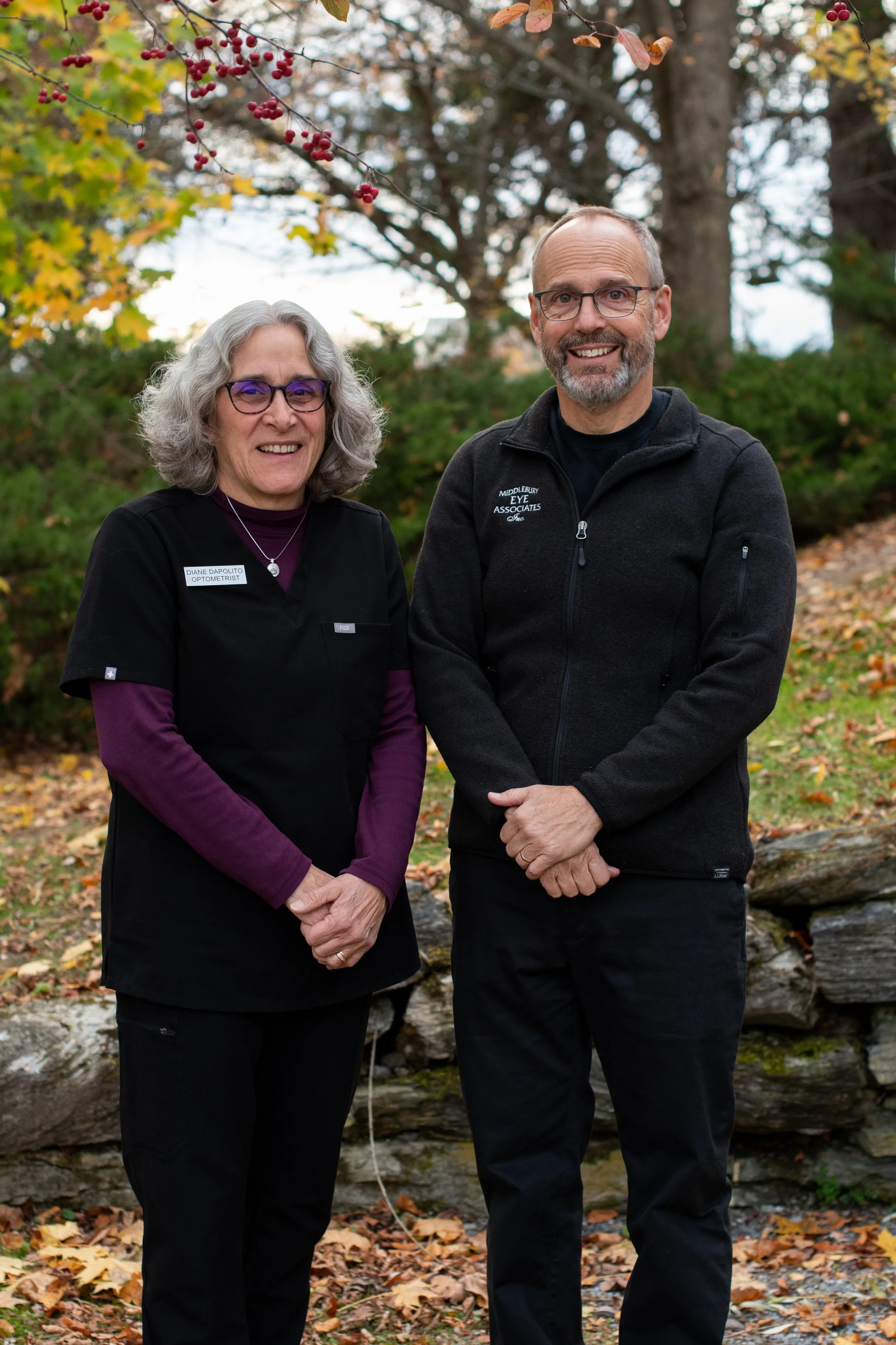 Founders of Middlebury Eye Associates