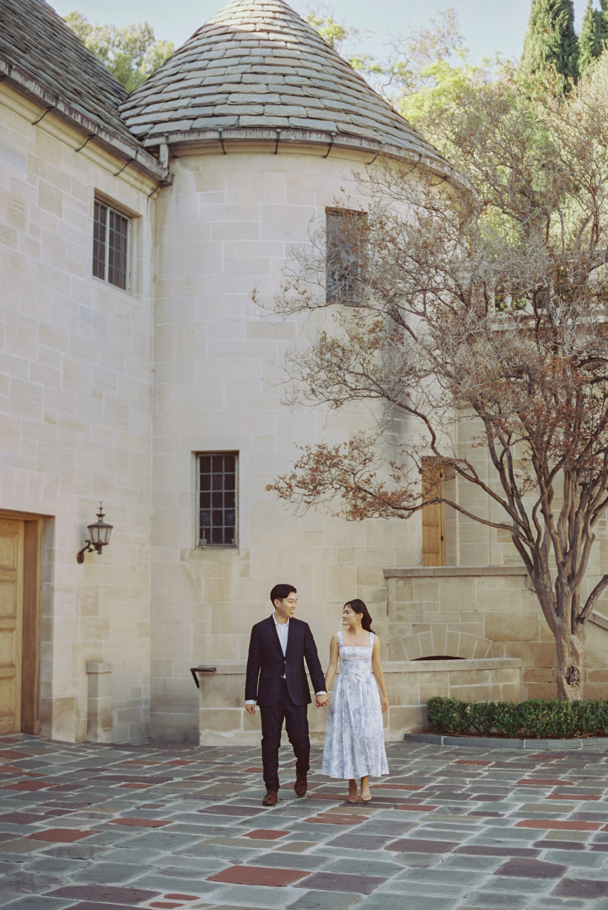 Huxman-Co-Film-Photography-Engagement-Greystone-LA-California-3.JPG