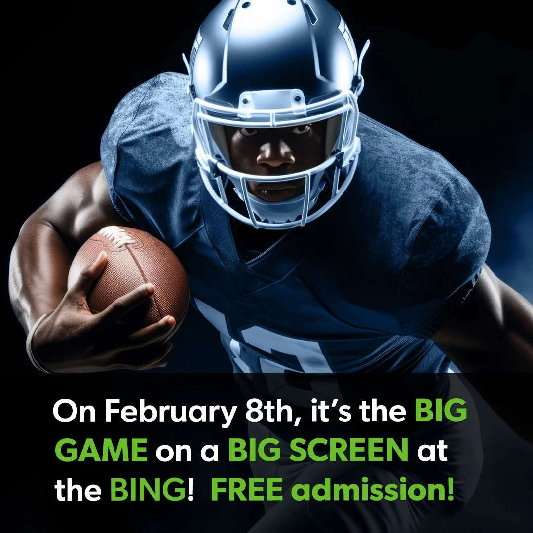 Free Admission : The Bing Game