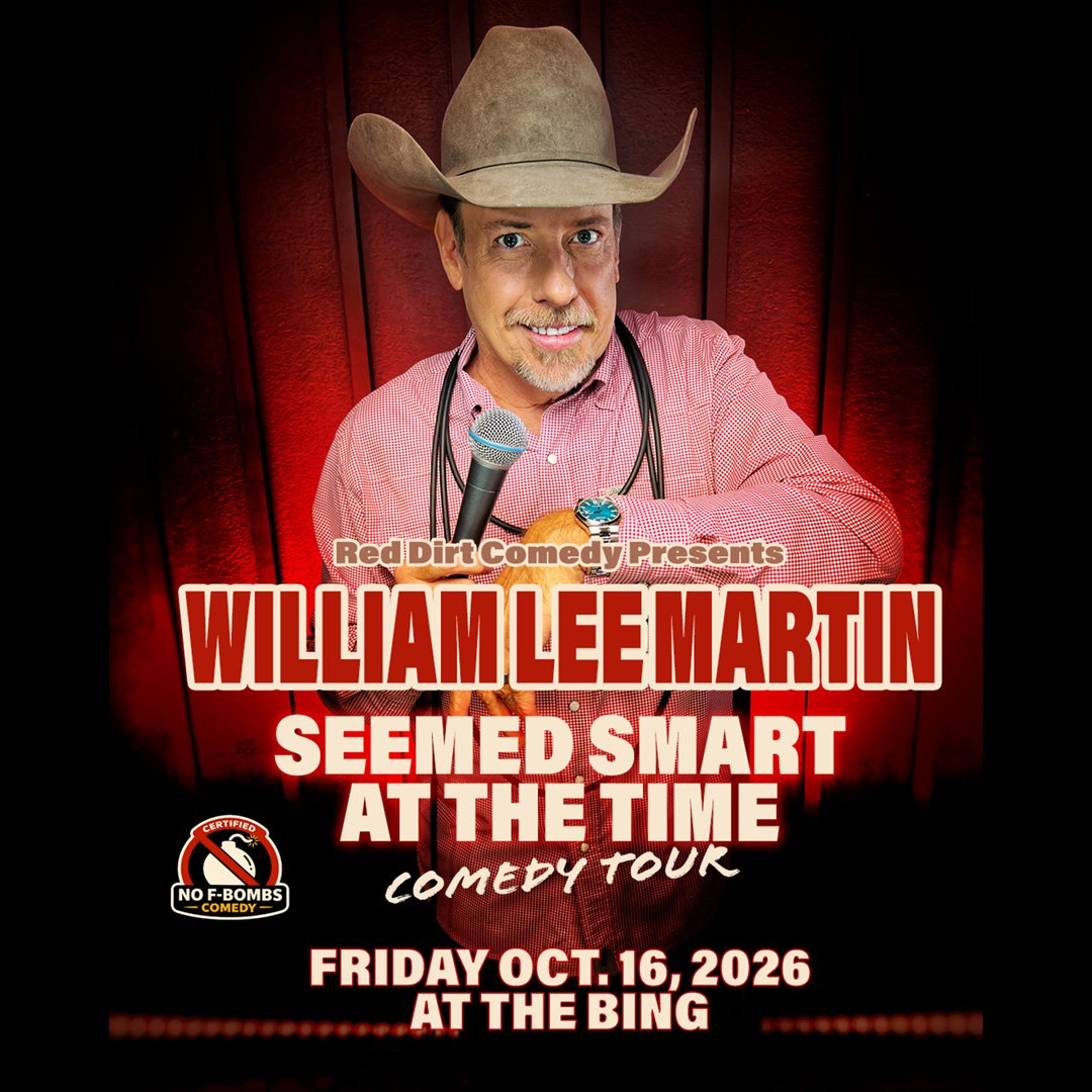 William Lee Martin: Seemed Smart at the Time Tour