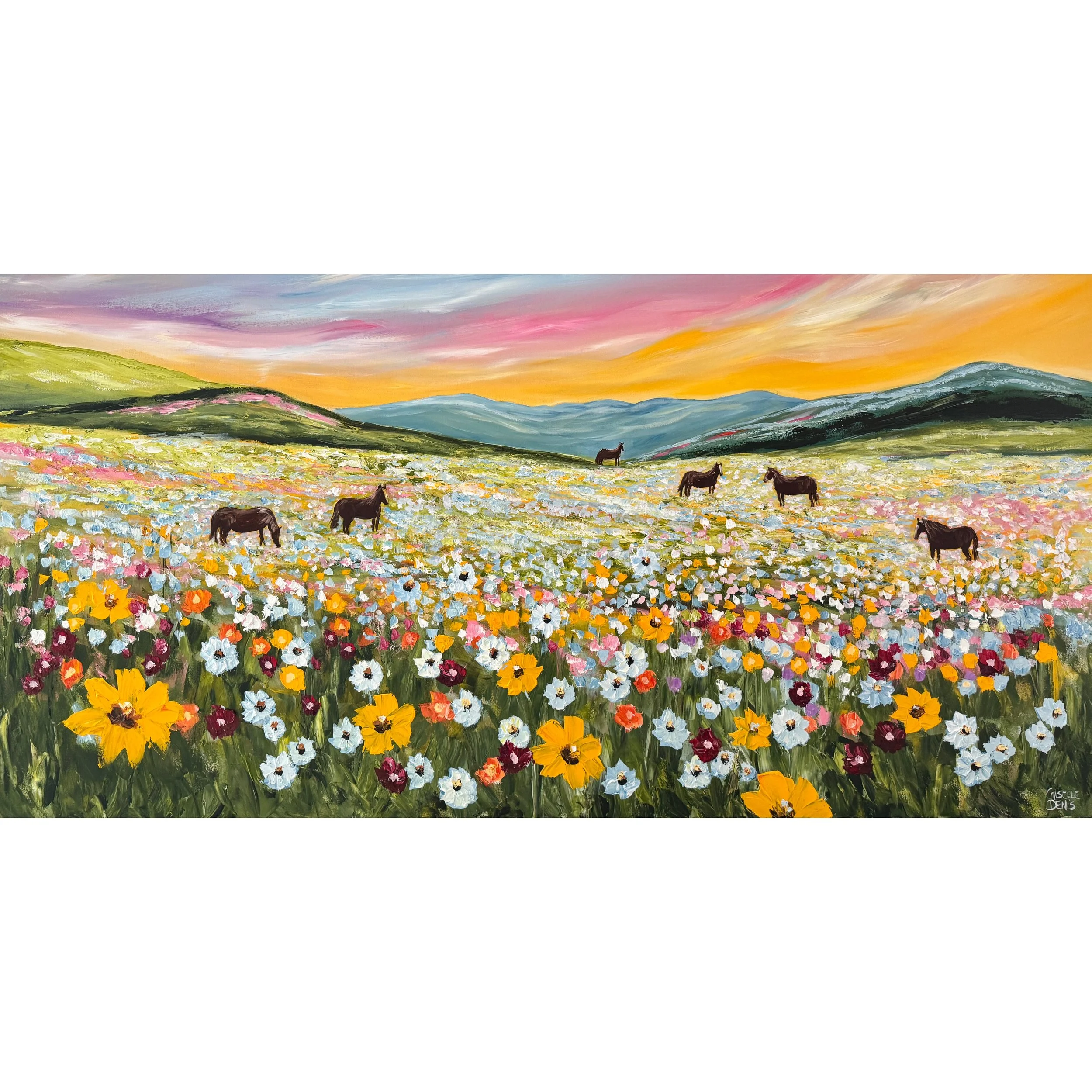 I learned to be still among the wildflowers