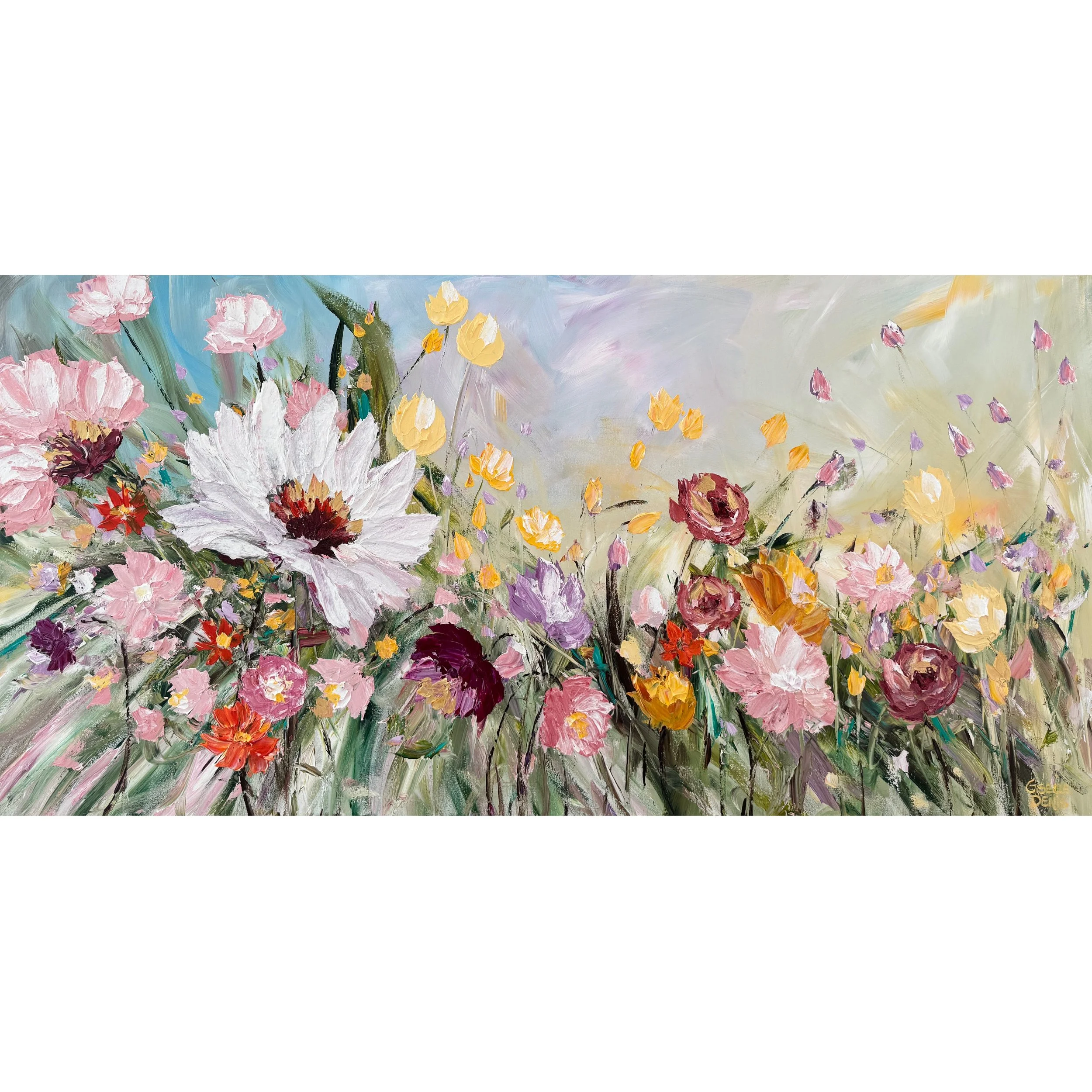 I drifted off in a field of light