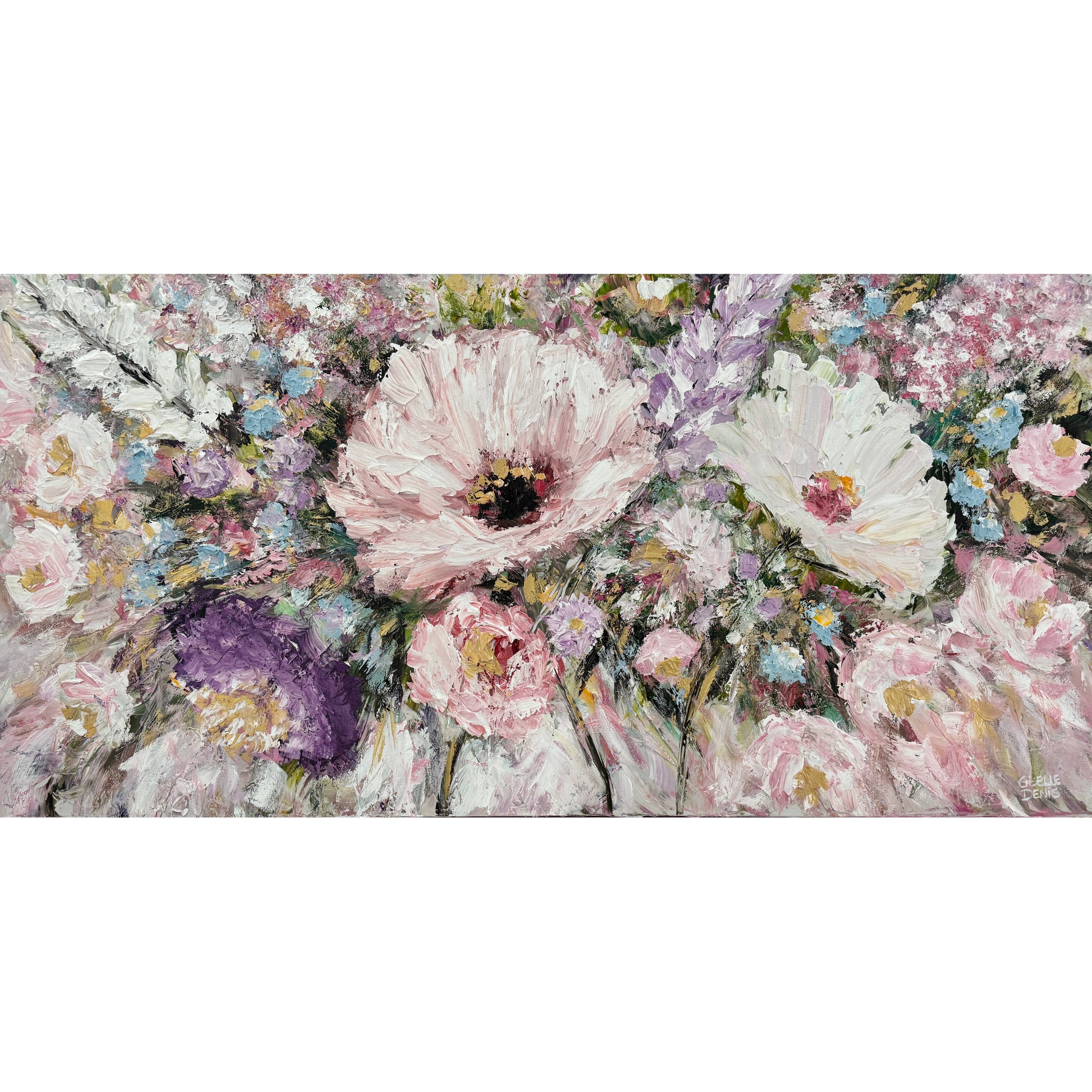 I dream of you amidst the flowers