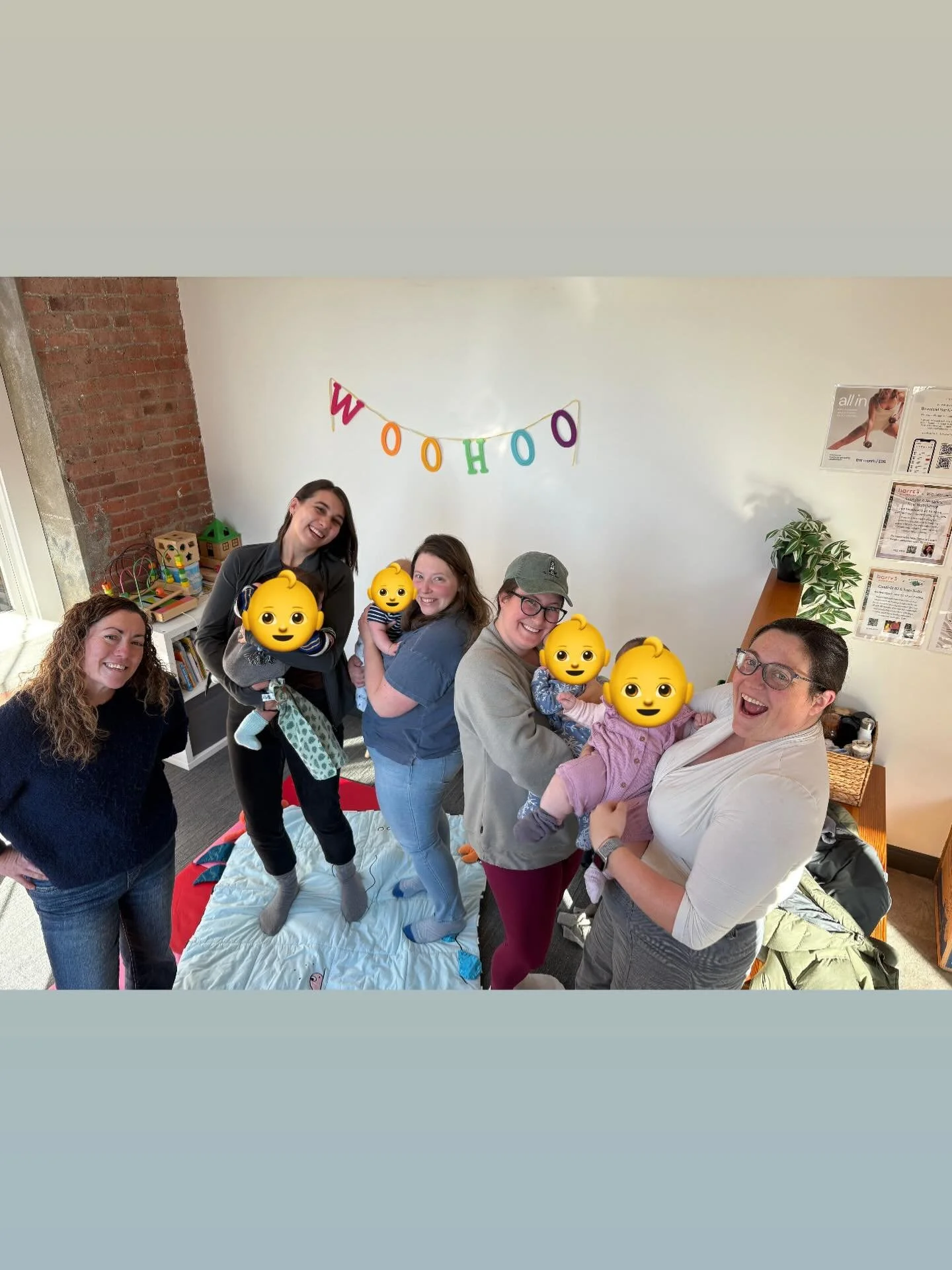 Feeling deeply grateful for the opportunity to facilitate our Snuggles &amp; Struggles new mom group 

It has been such a privilege to hold space for these thoughtful, honest conversations and to get to know such wonderful moms and their sweet babies