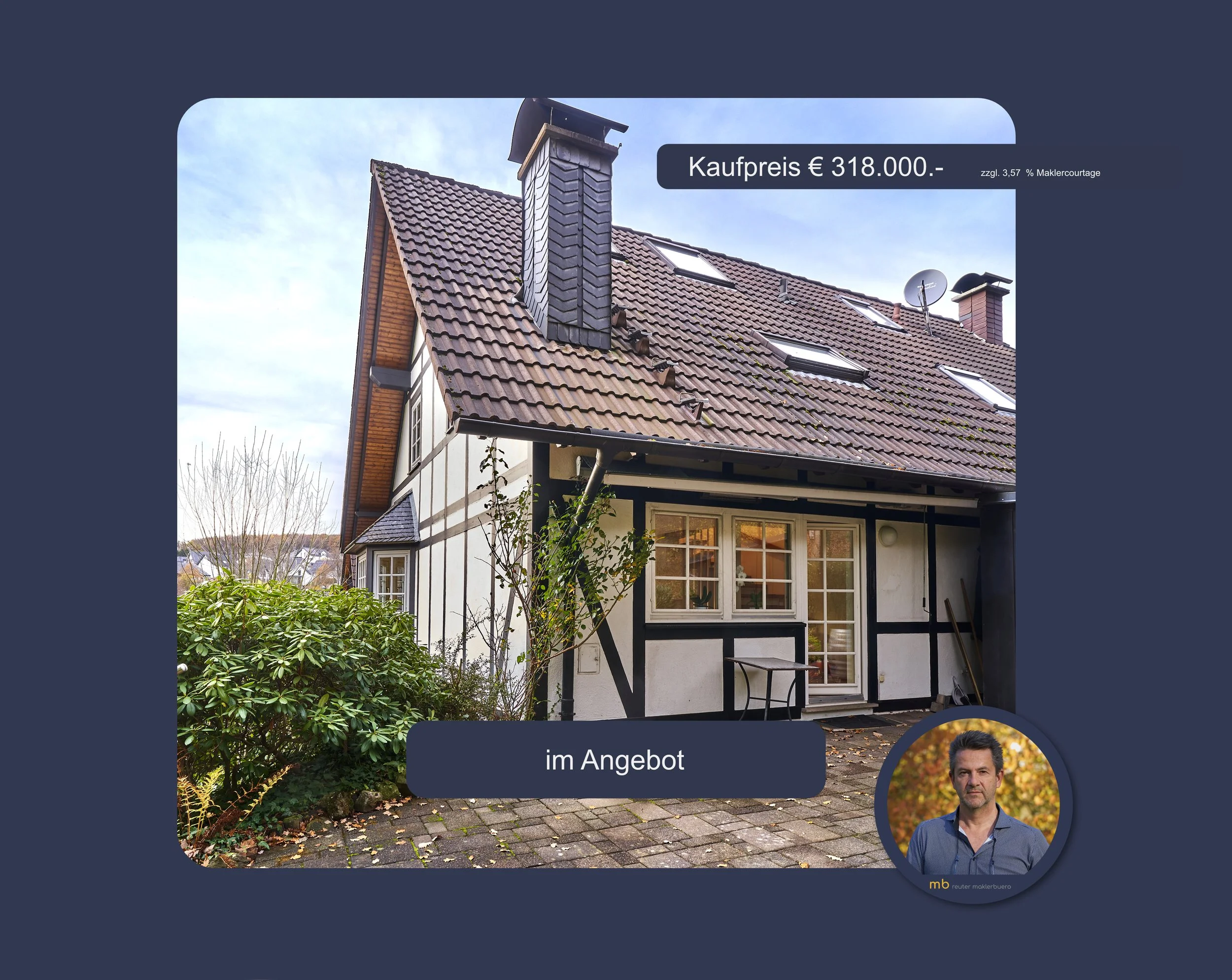 Wohnen mit Wohlgefühl – gepflegte Doppelhaushälfte in Siegen-Bürbach