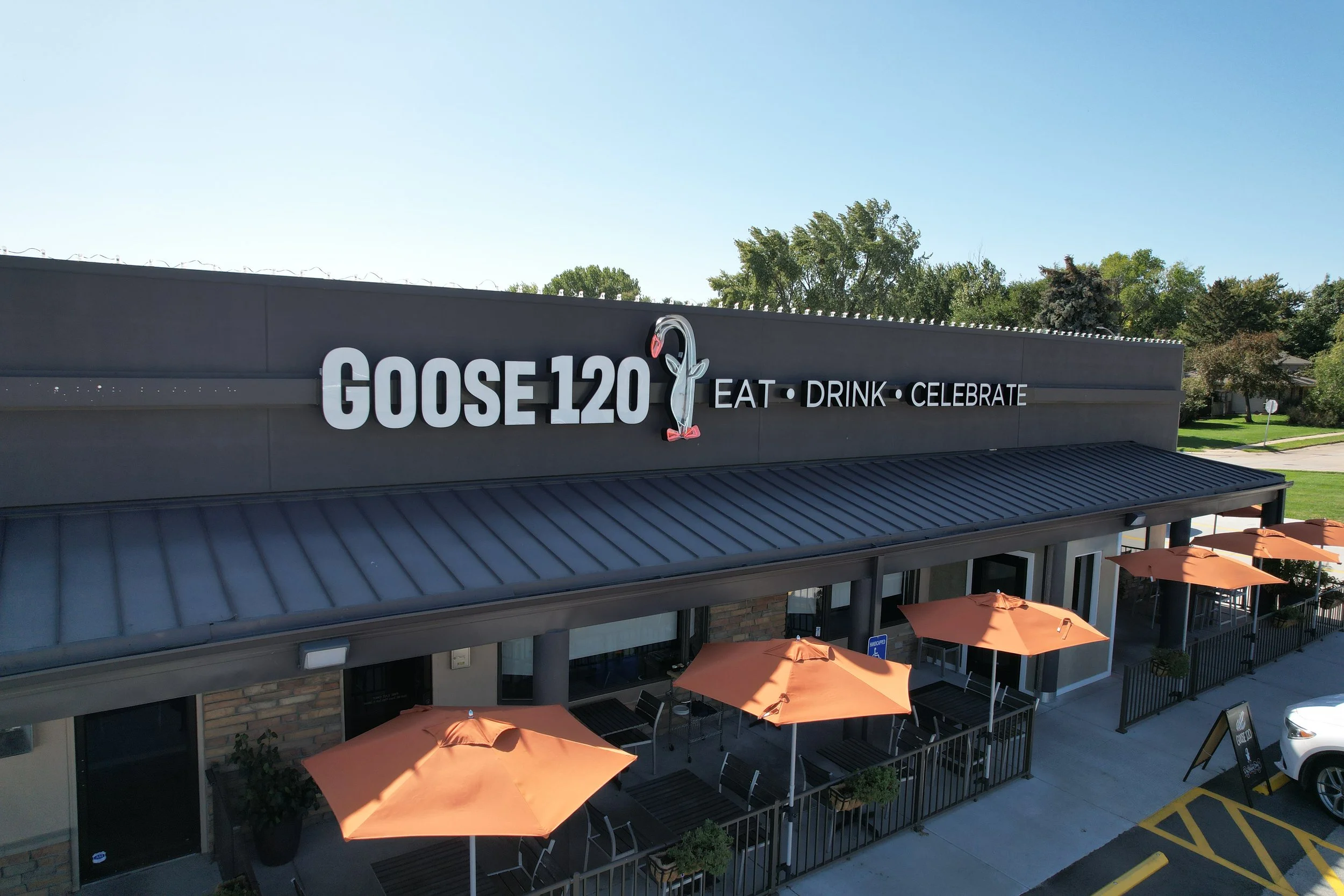 Exterior image of Goose 120 building.