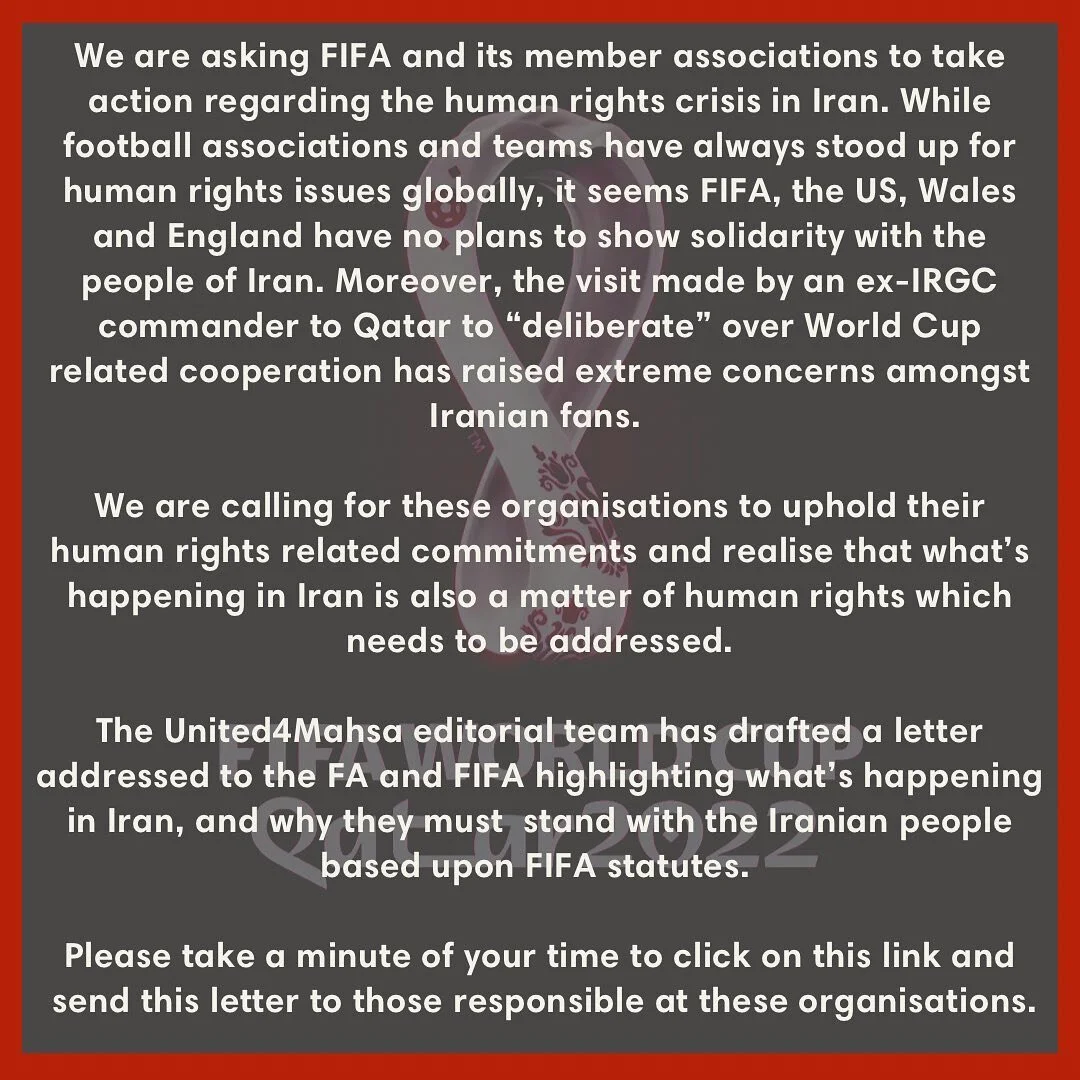 An Important message from United4mahsa