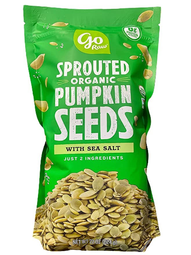 go RAW Sprouted Organic Pumpkin Seeds