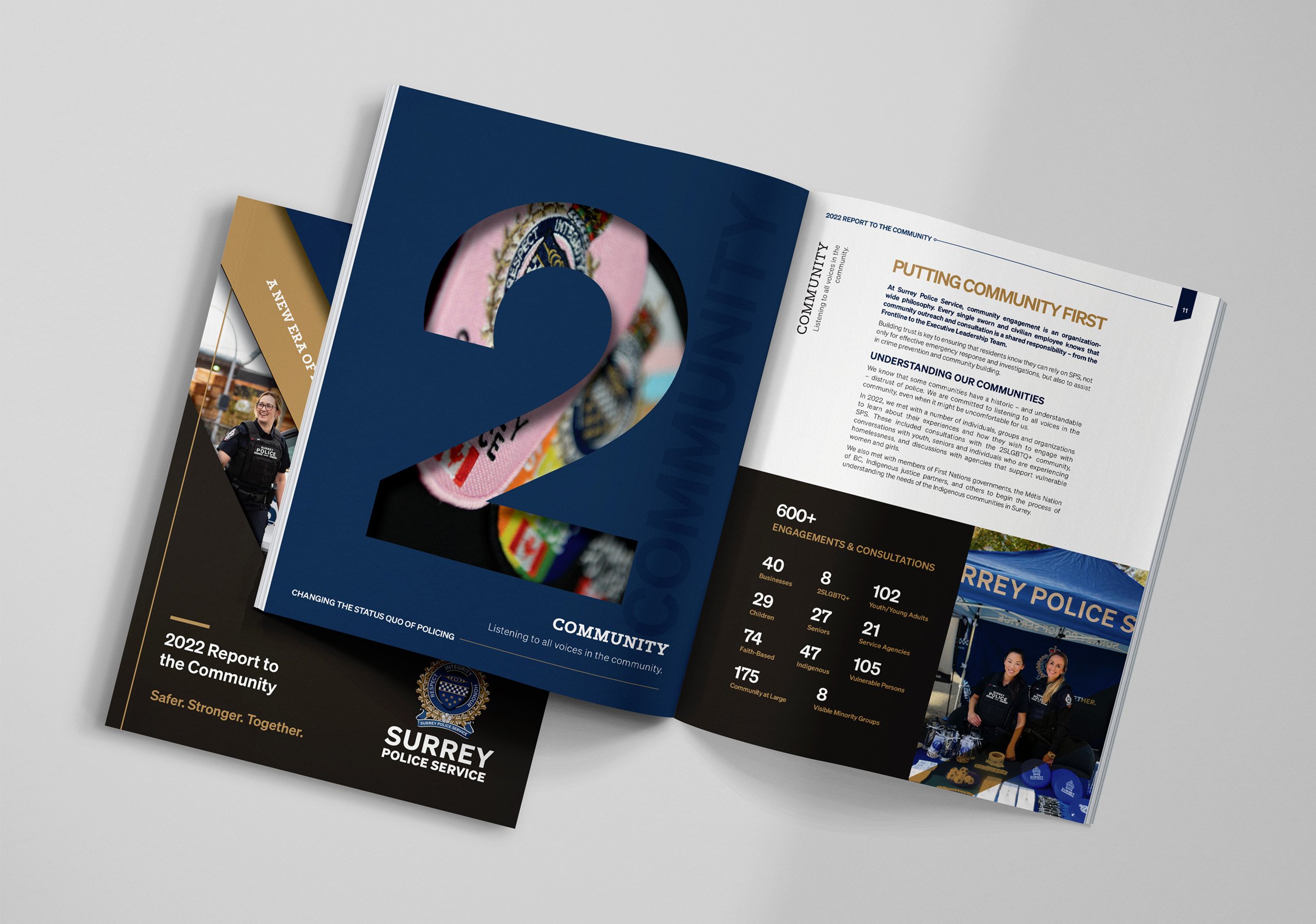 police department annual report design