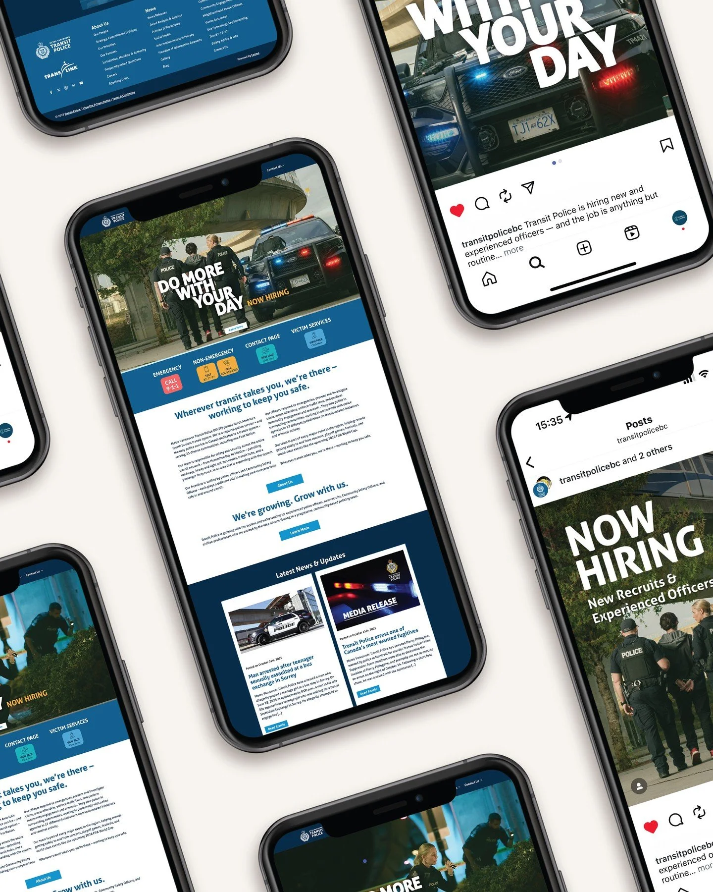 Great campaigns don&rsquo;t start with visuals, they start with research and insight.

Before any of the visuals were created, we immersed ourselves in Metro Vancouver Transit Police&rsquo;s brand, audience, and hiring challenges, shaping a message t
