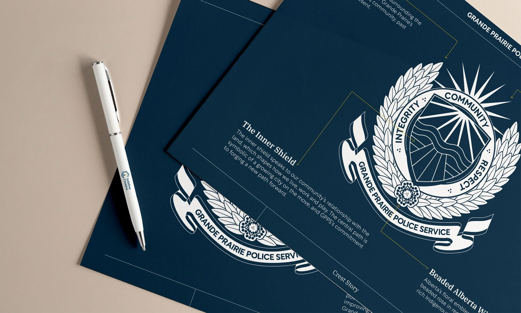 A &lsquo;police crest story&rsquo; tells the deeper meaning behind a department&rsquo;s crest, rooted in history and symbolism, and shaped by its connection to the community it serves. The Grande Prairie Police Service crest embodies the spirit of th