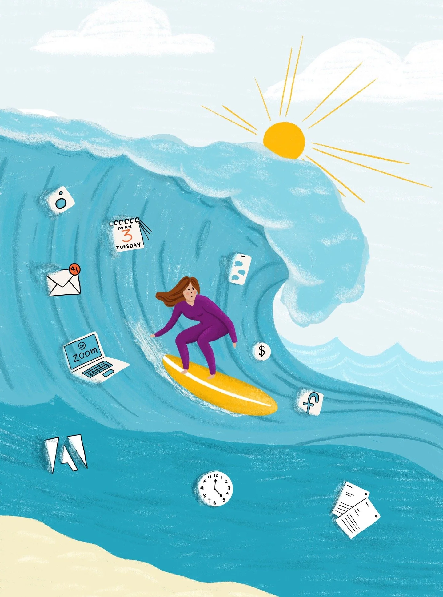 We&rsquo;re back from holidays and surfing the wave of emails, Notion alerts, meetings, software updates, Slack notifications, and the list goes on! 

Looking forward to all the projects and great collaborations this year! ✨ What are you most excited