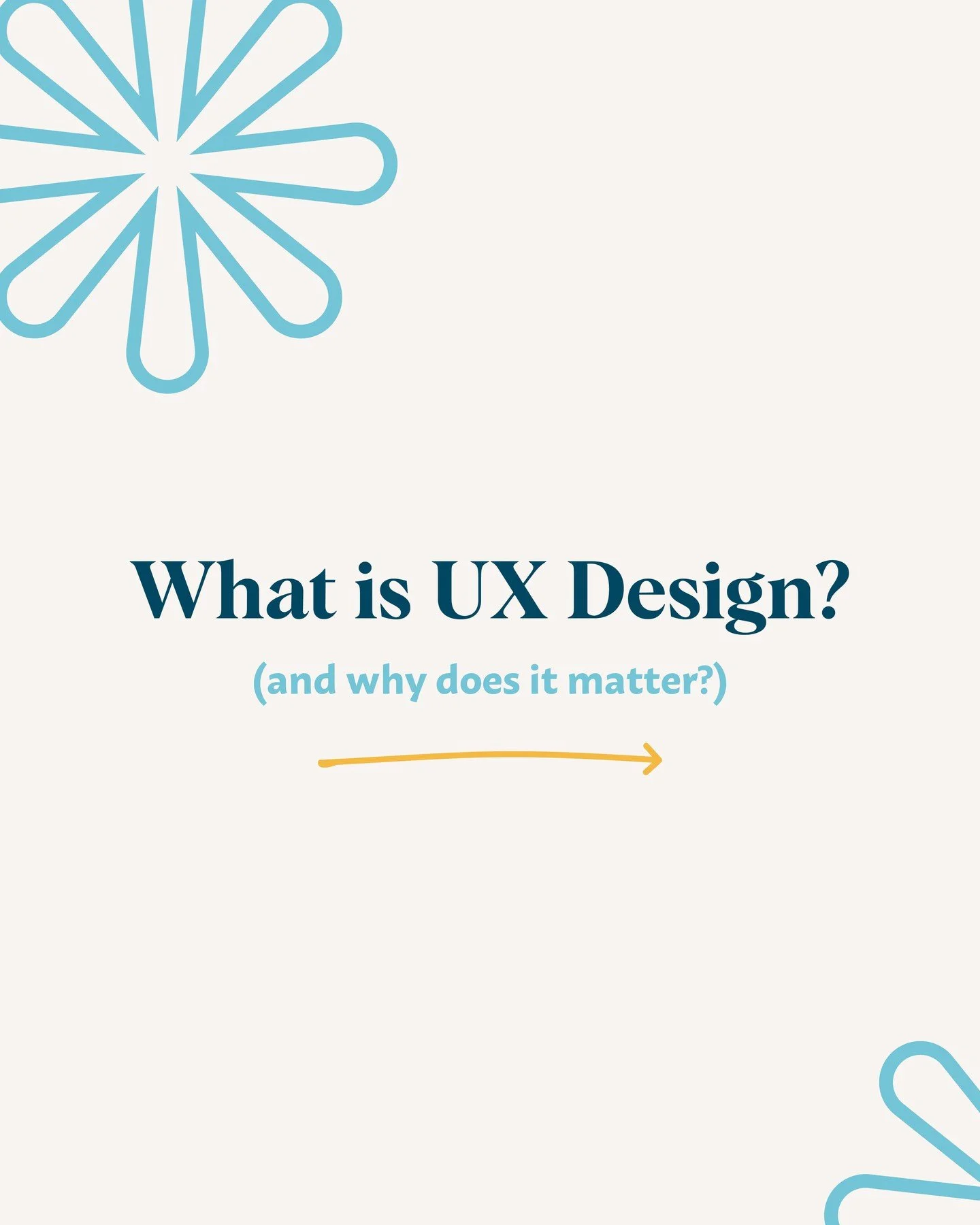 UX stands for User Experience. But what it really does is shape how people move through your website.

Good UX doesn&rsquo;t shout. It guides.

And when it&rsquo;s done well, users don&rsquo;t feel lost or frustrated, they feel confident&hellip; and 