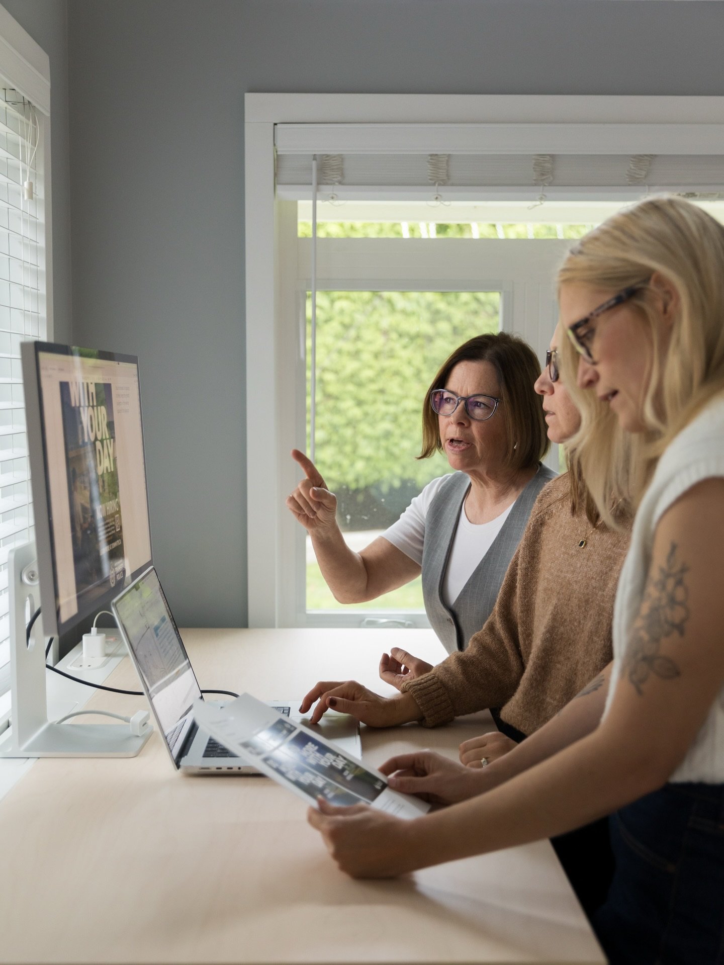 You&rsquo;re looking at strategy, copywriting, and design coming together to review a multi-tiered campaign.
This approach is what clients come to Indalma for - every angle considered, working towards the same project goals and outcomes.

But&hellip;