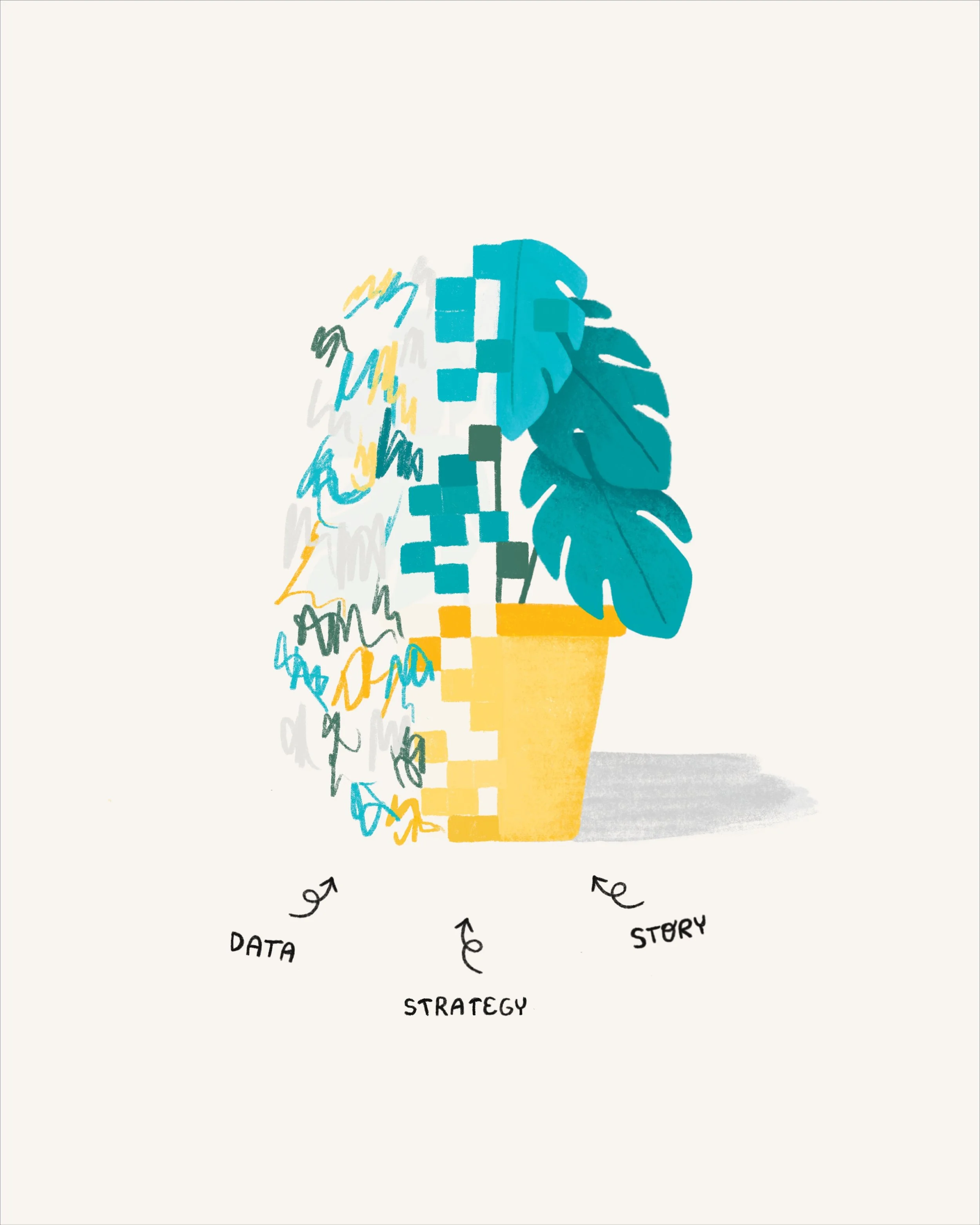 Data tells you what happened.
Strategy tells you what to do about it.
Story tells you why it matters. ✨

Great creative doesn't skip a step. Ready to turn your information into something people actually feel? Let's talk.