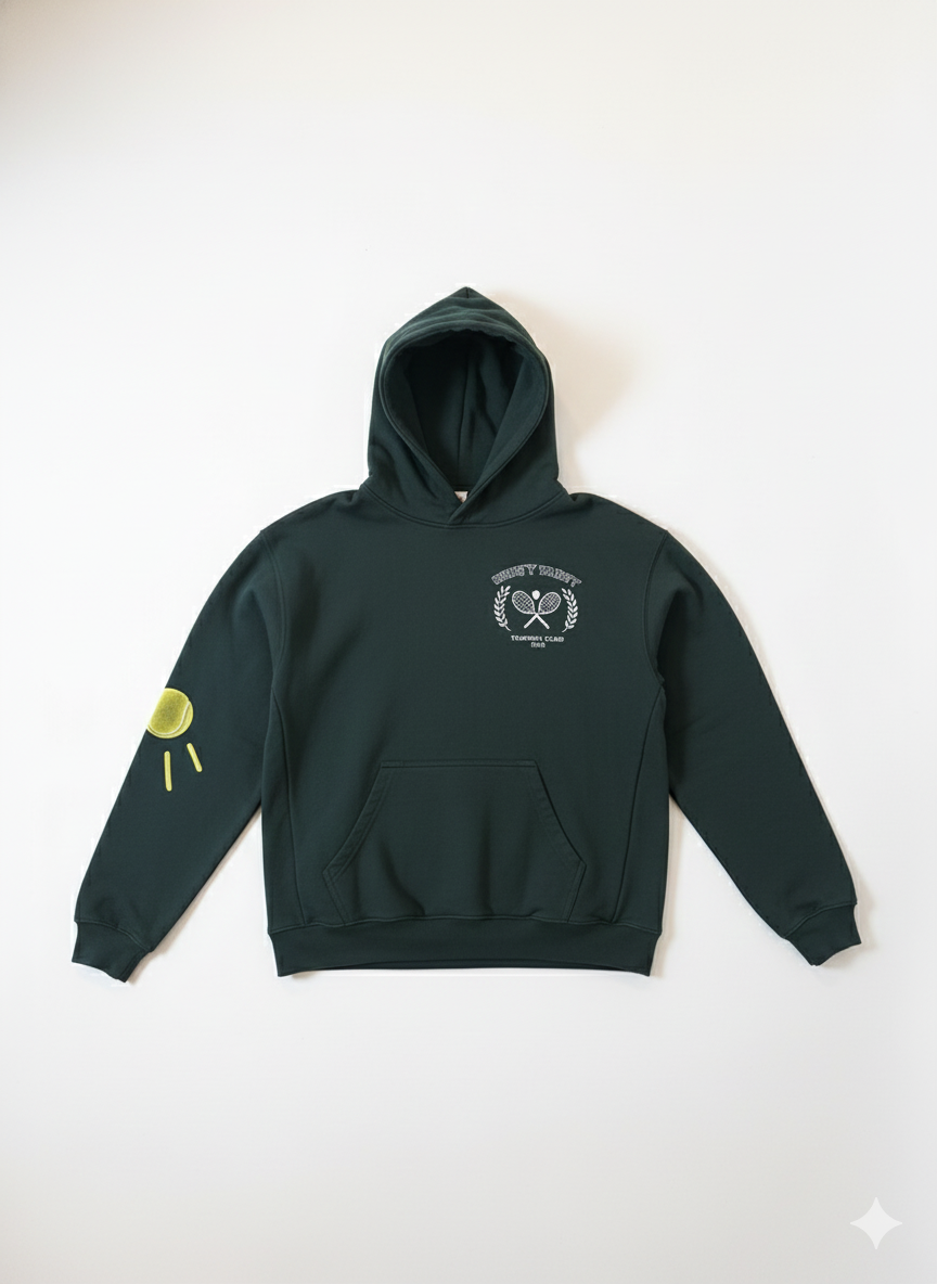 Tennis Club Hoodie FOREST