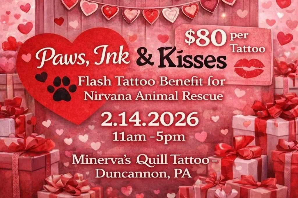 Paws, Ink & Kisses Tattoo Fundraiser