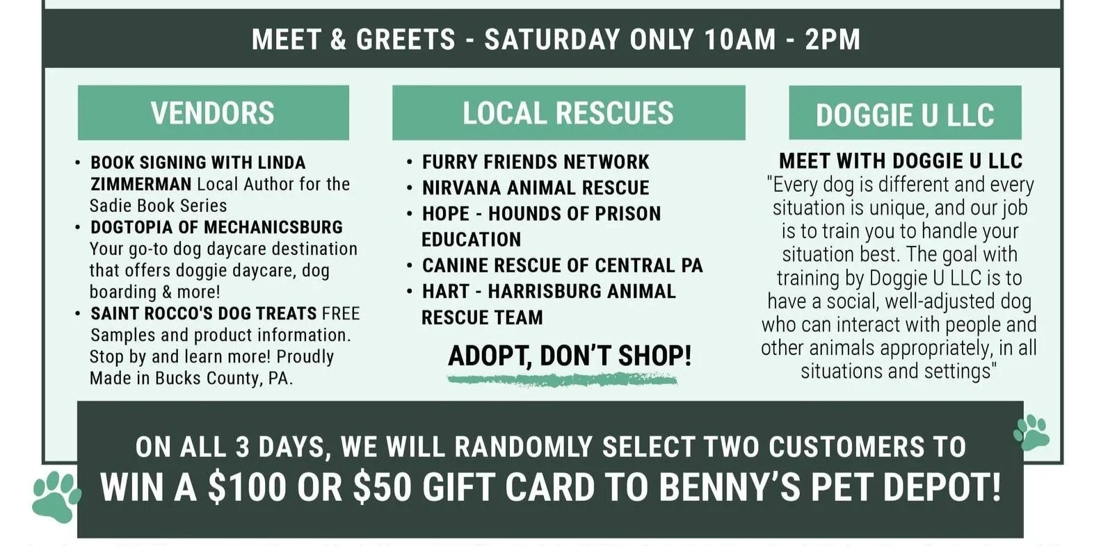 Benny's 18th Anniversary Celebration