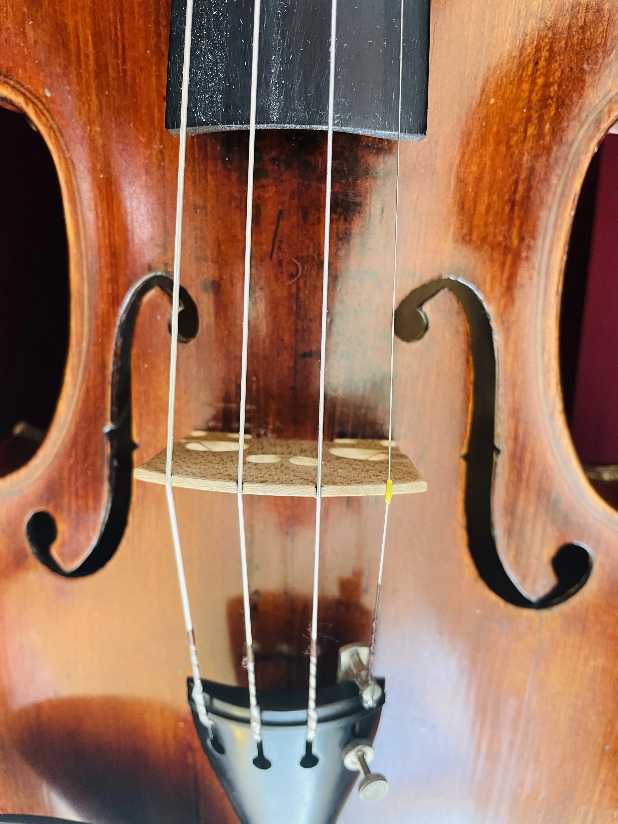 My beloved Hungarian violin, made in 1795.