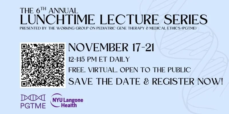 PGTME Lunch Time Lecture Series 2025
