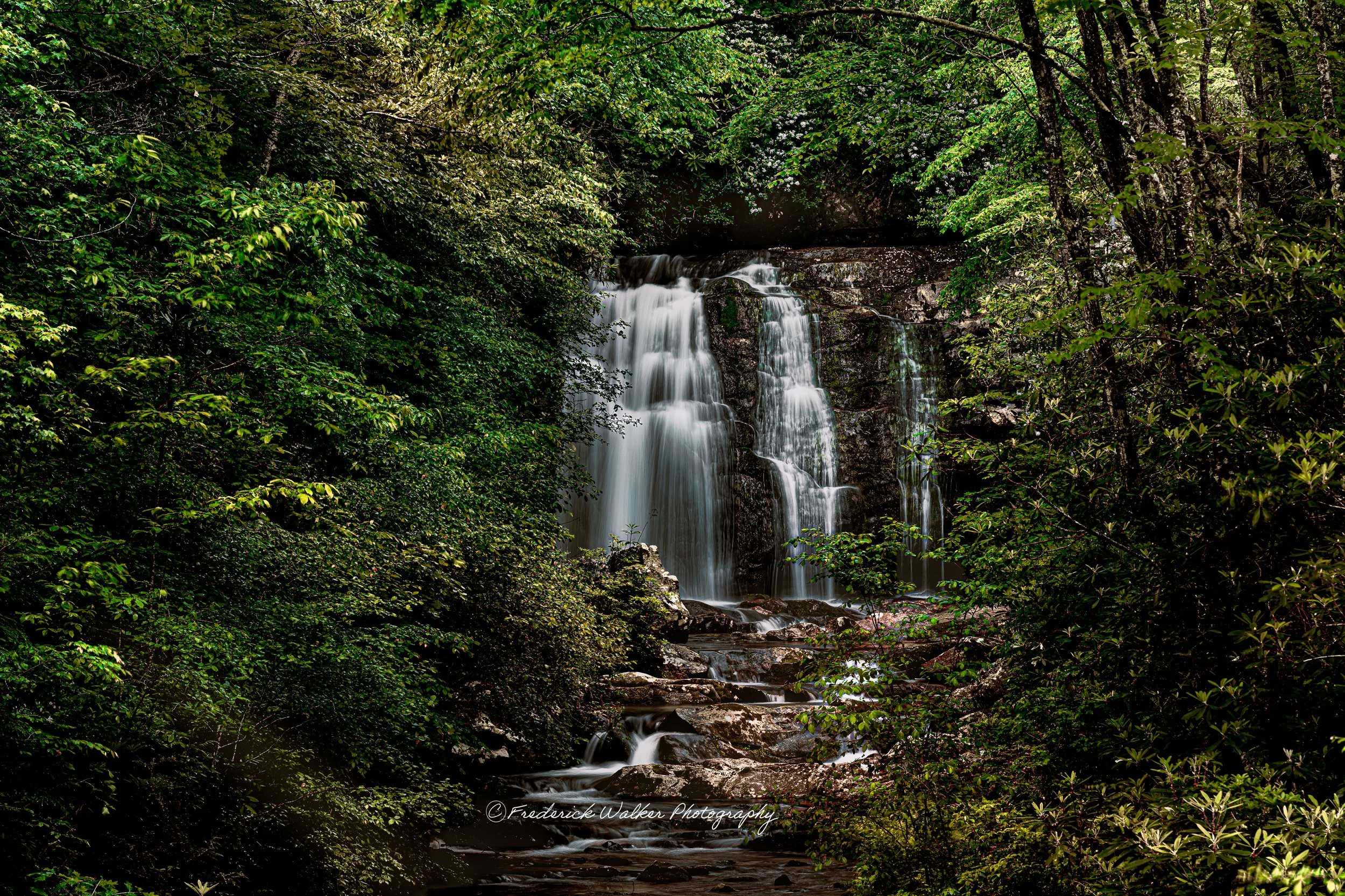 Meigs Falls, Little River Road, Great Smoky Mountains National Park.