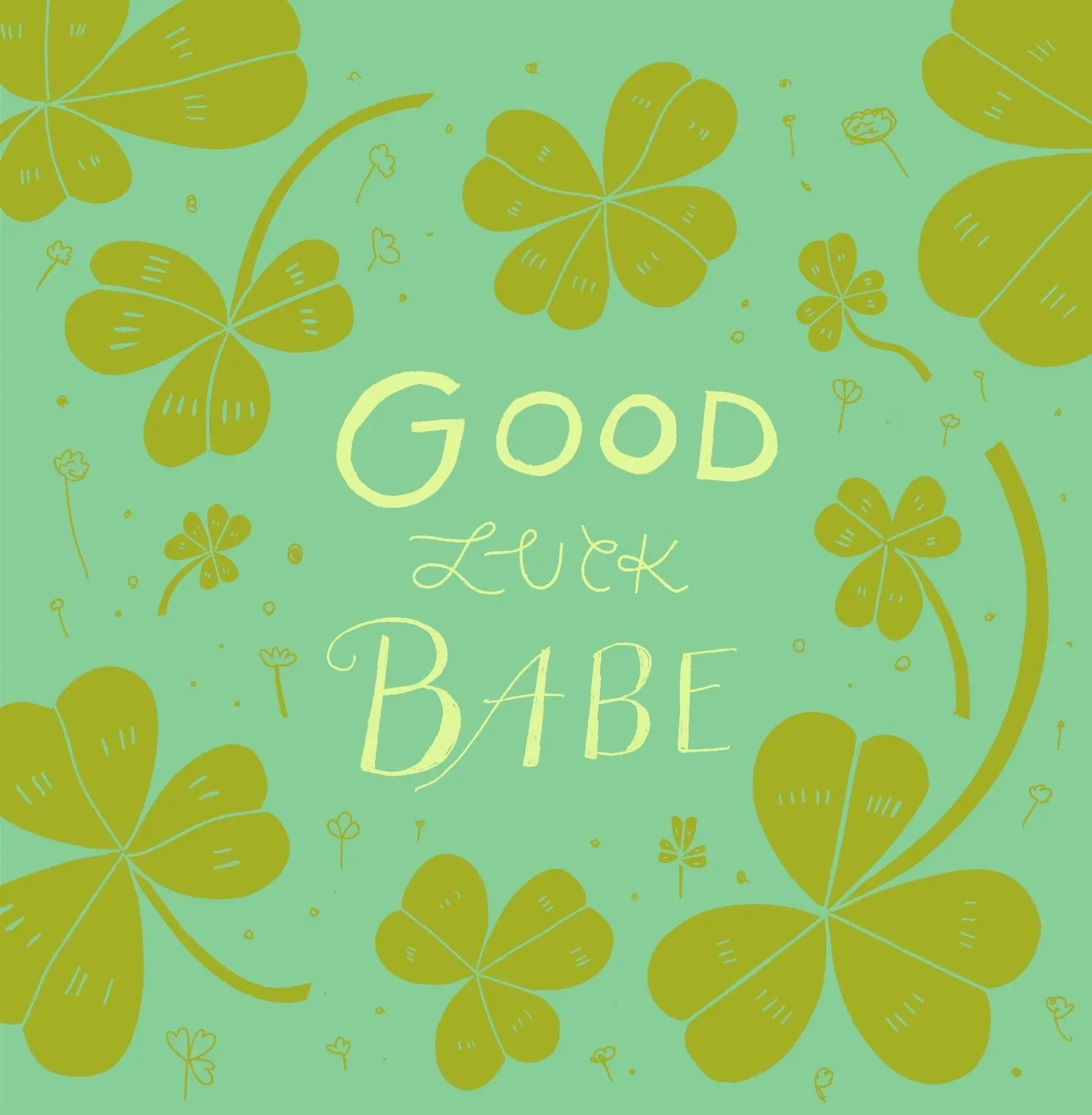 Good Luck Babe Poster