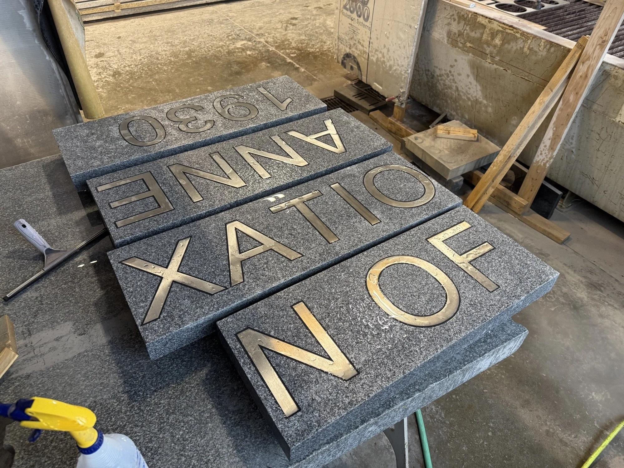 Completed Paving Band Prior to Shipping