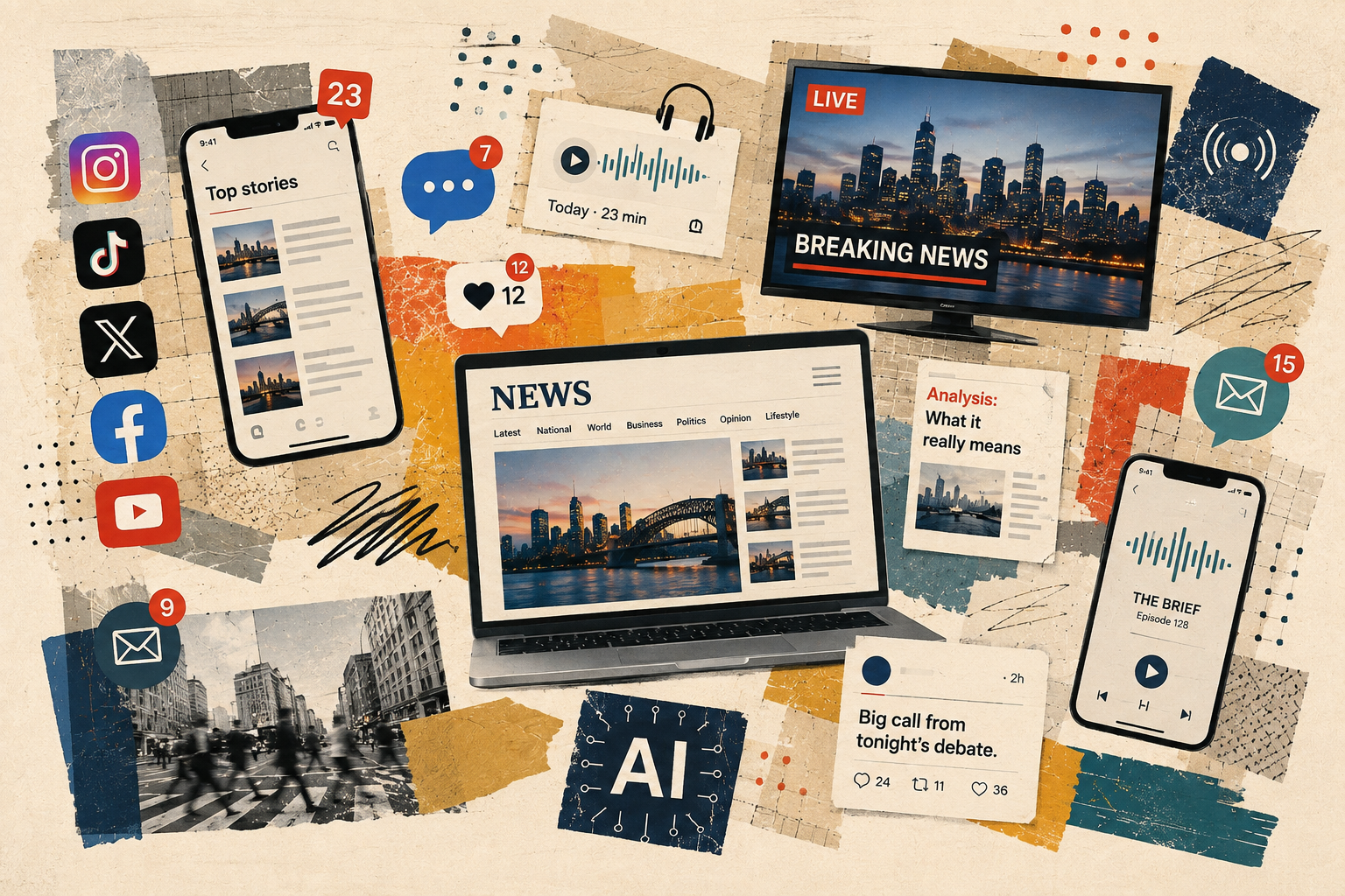 Working with the media: How the Australian news media landscape is evolving
