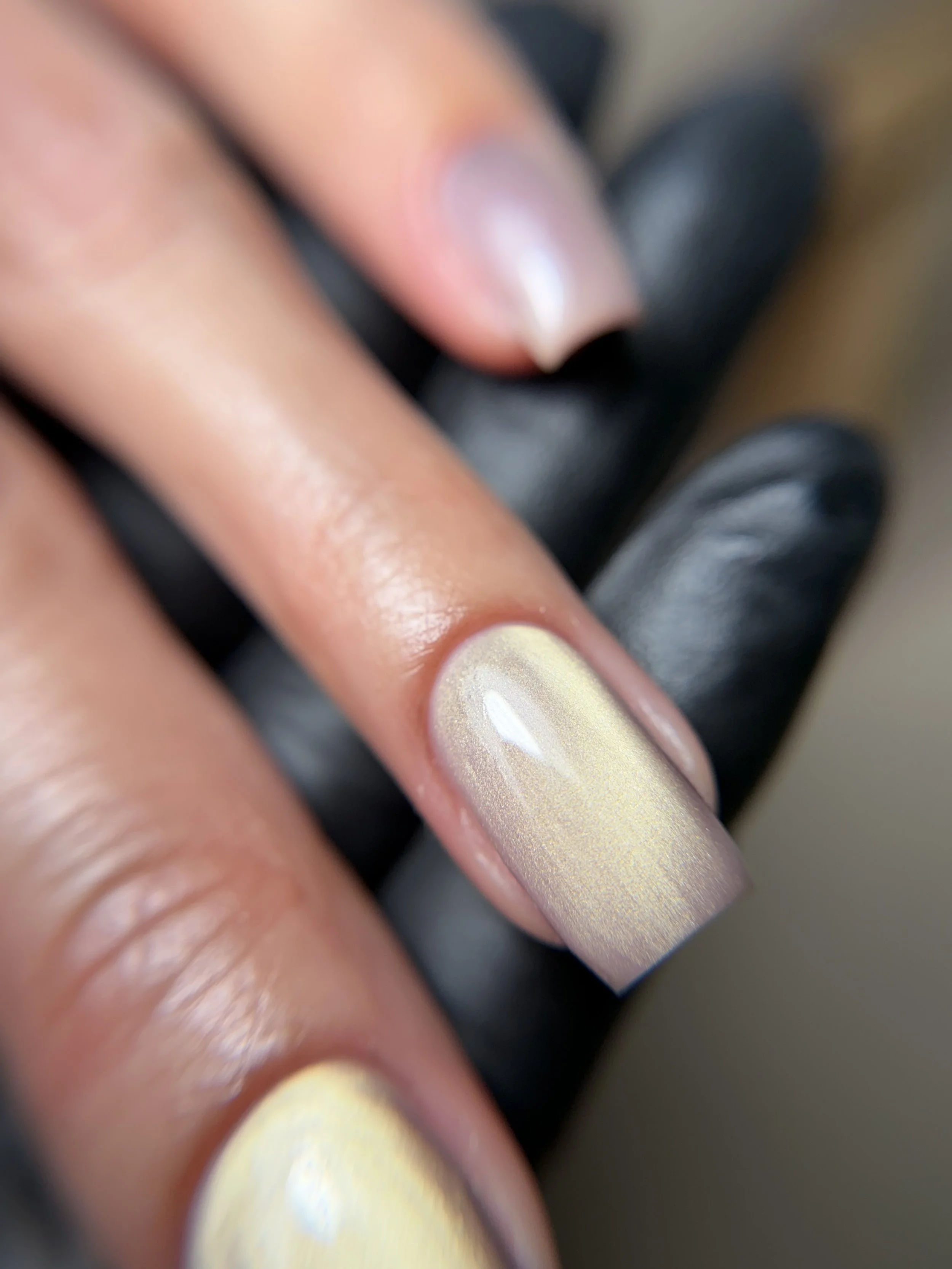 cat eye square nail