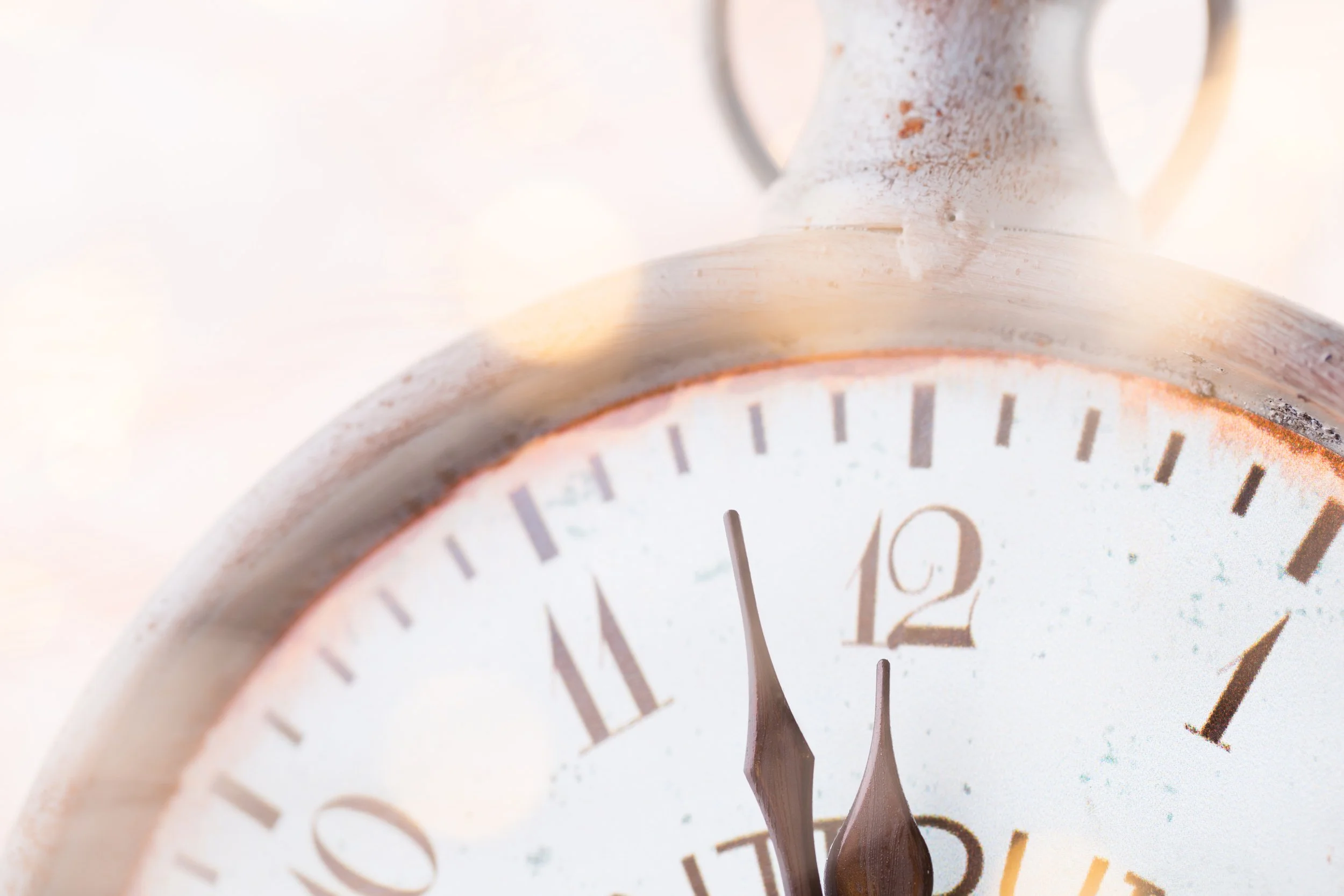 Tick Tock. Tick Tock. Your Life Is on a Clock.