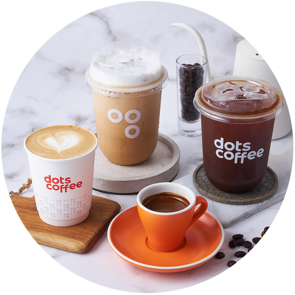 สินค้า/ผลิตภัณฑ์ของเรา — Dots Coffee