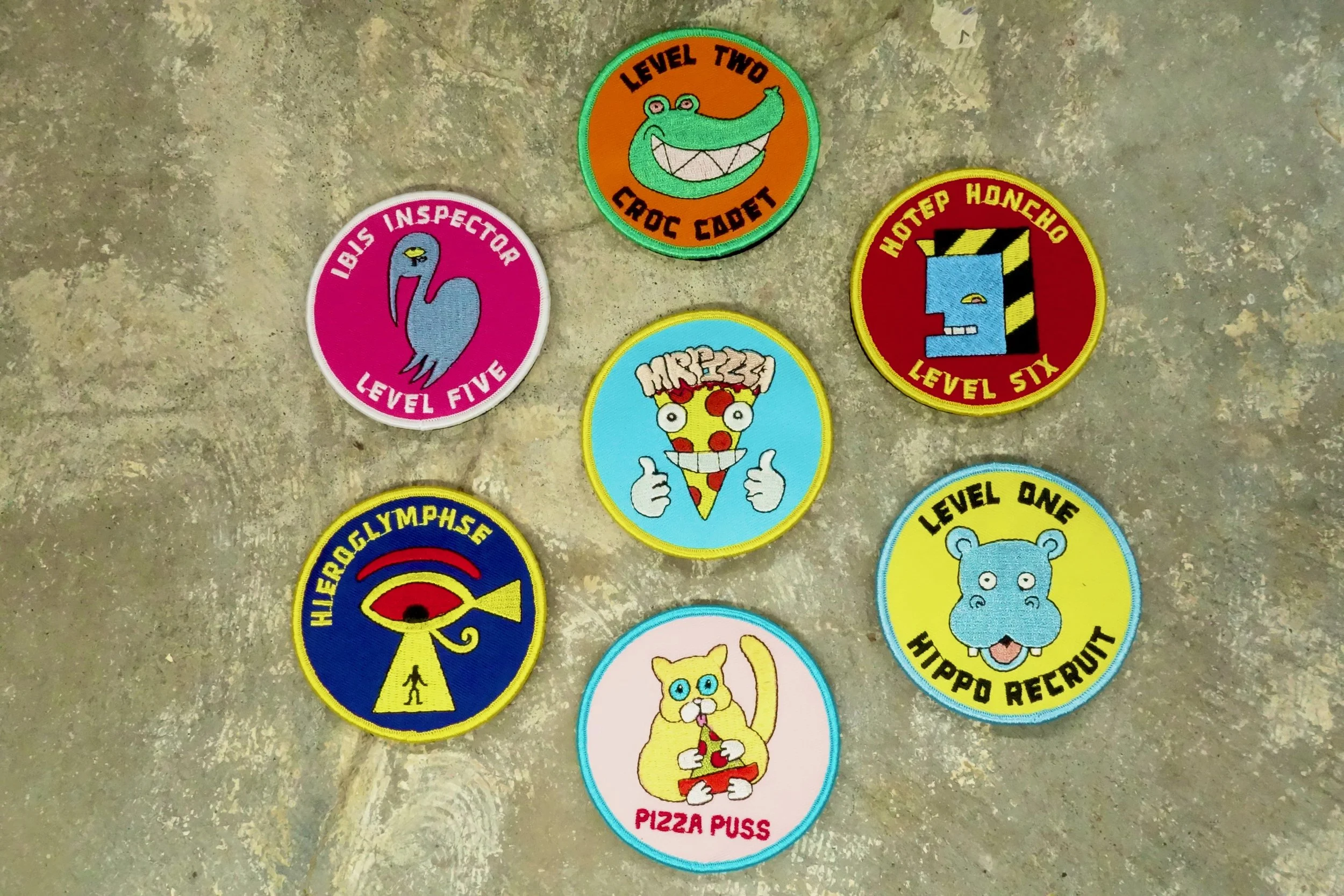 3" Embroidered Patches