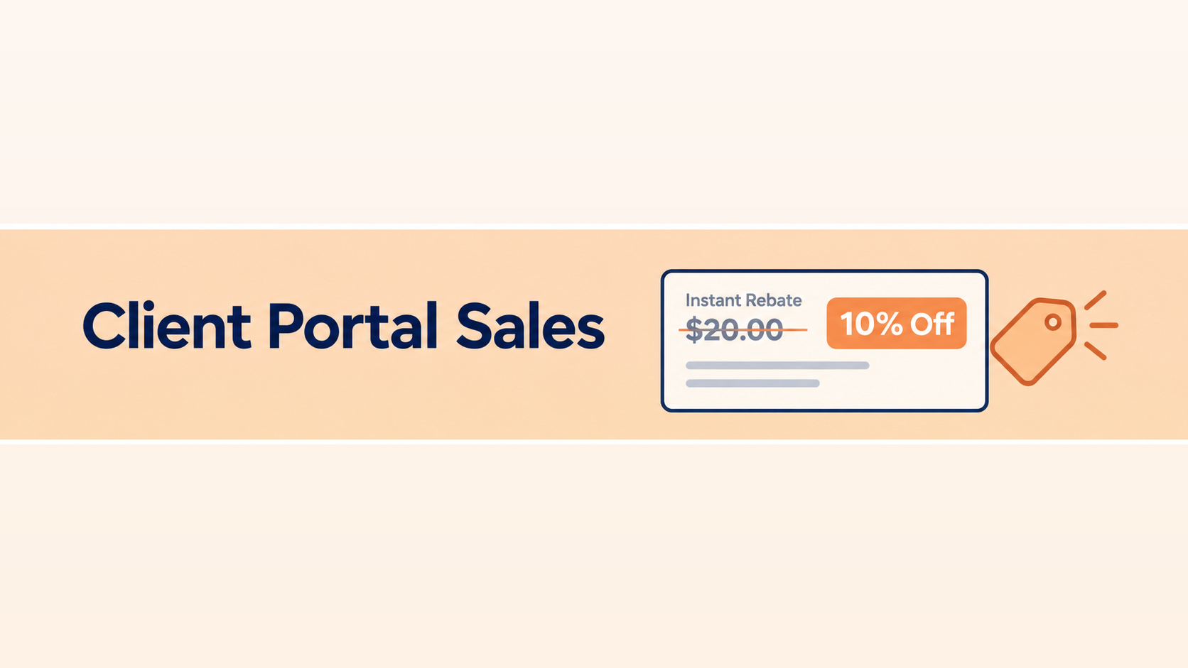 Sales (Instant Rebates)