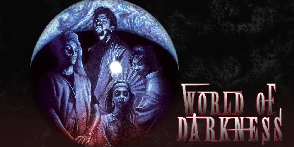 A logo for the original White Wolf World of Darkness RPG line