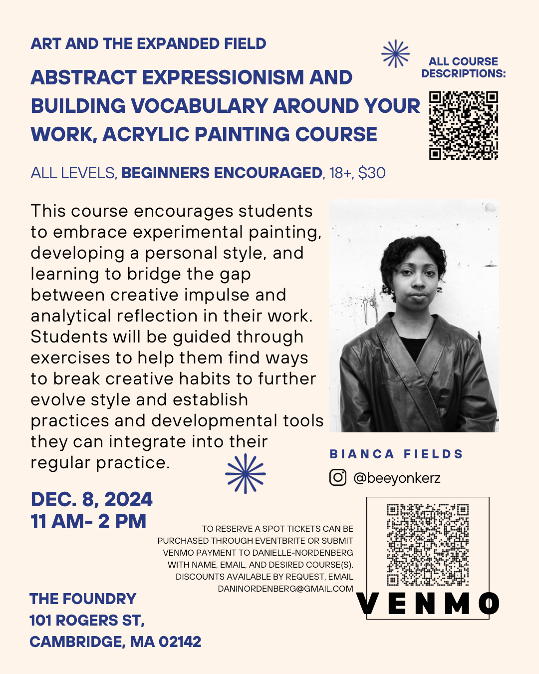 Course Developed and Taught by Bianca FIelds