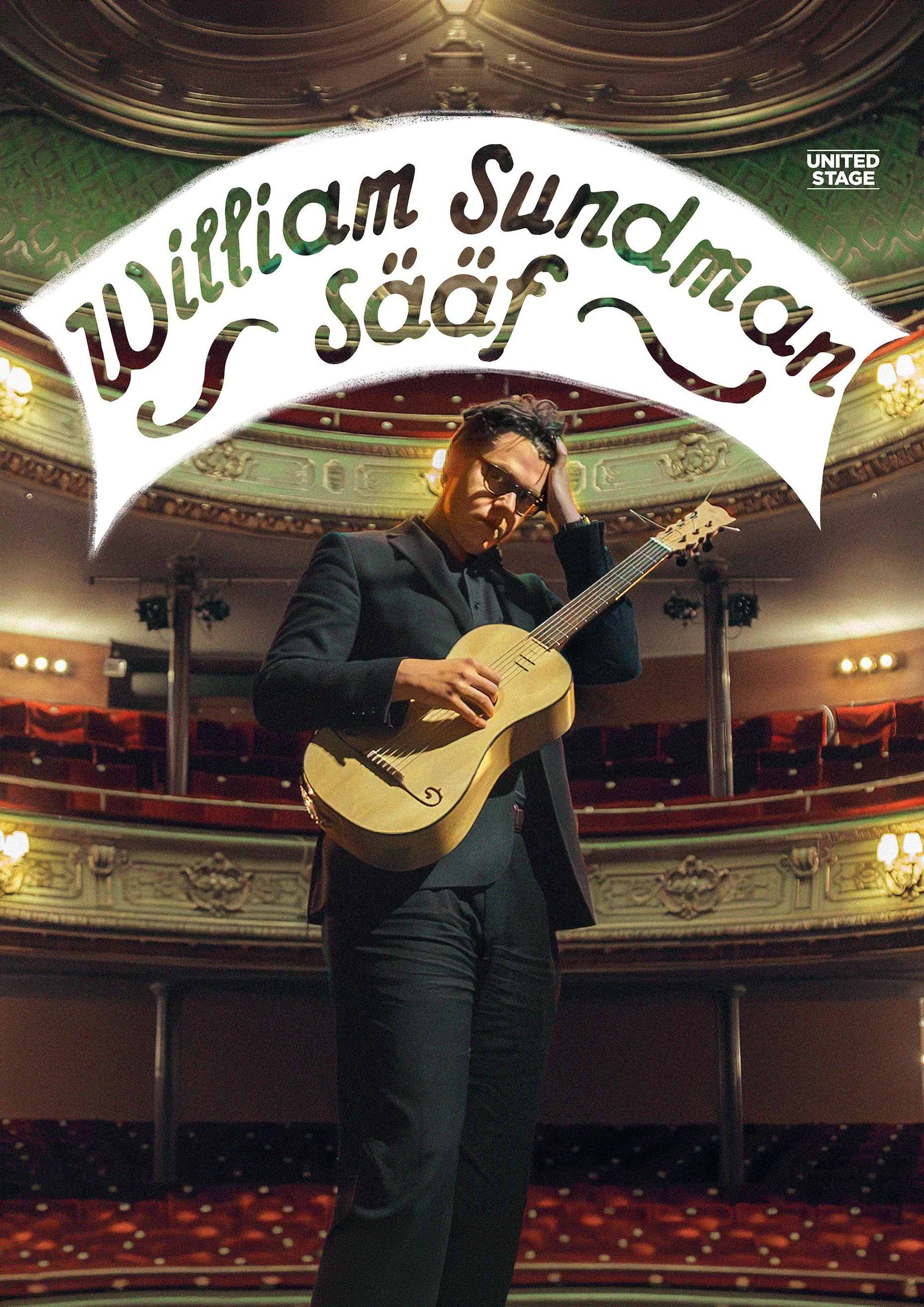 Konsert William Sundman Sääf 1 augusti 2026 på Folkparksteatern, Gamla Linköping