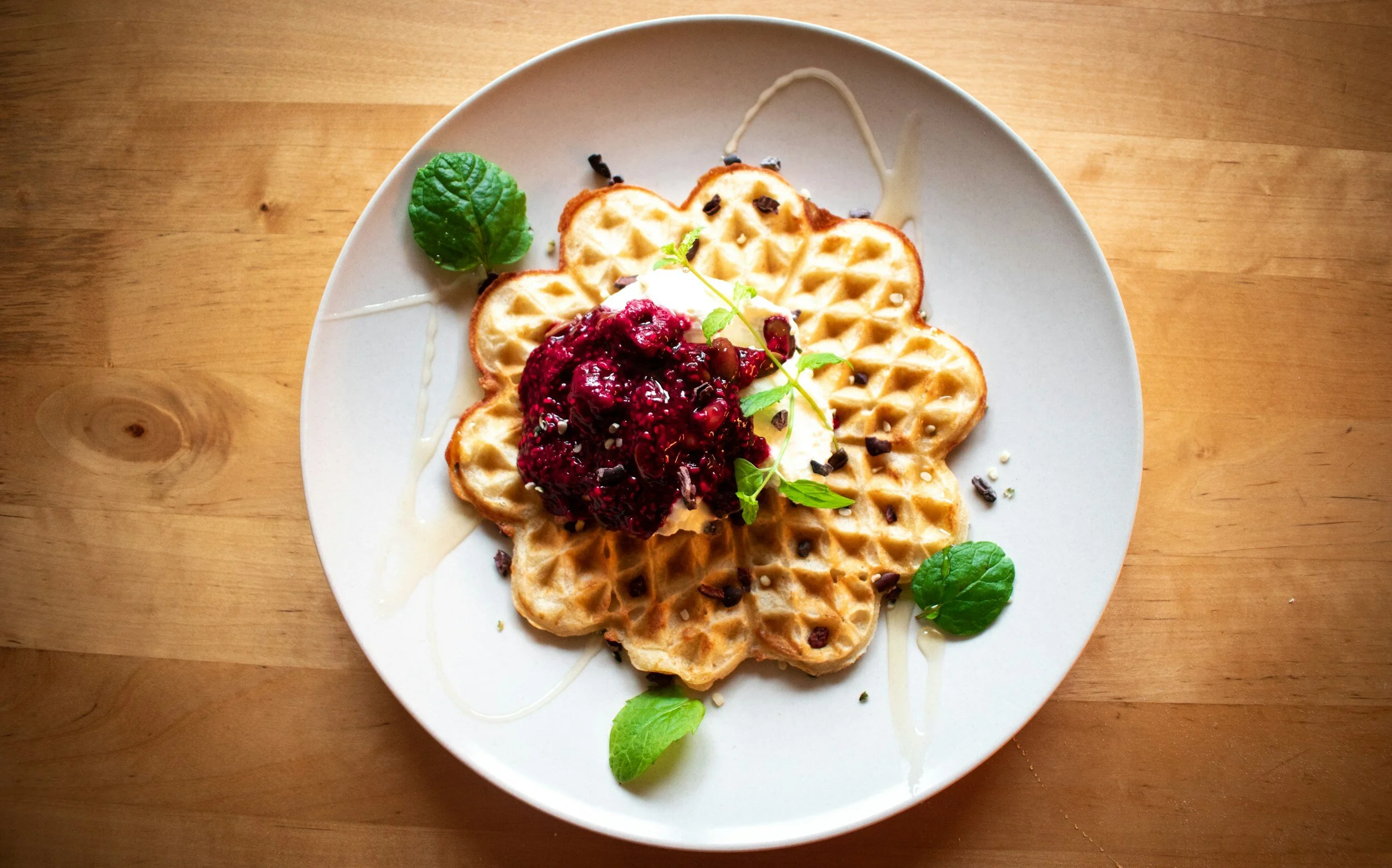 Gluten Free Breakfast Waffles