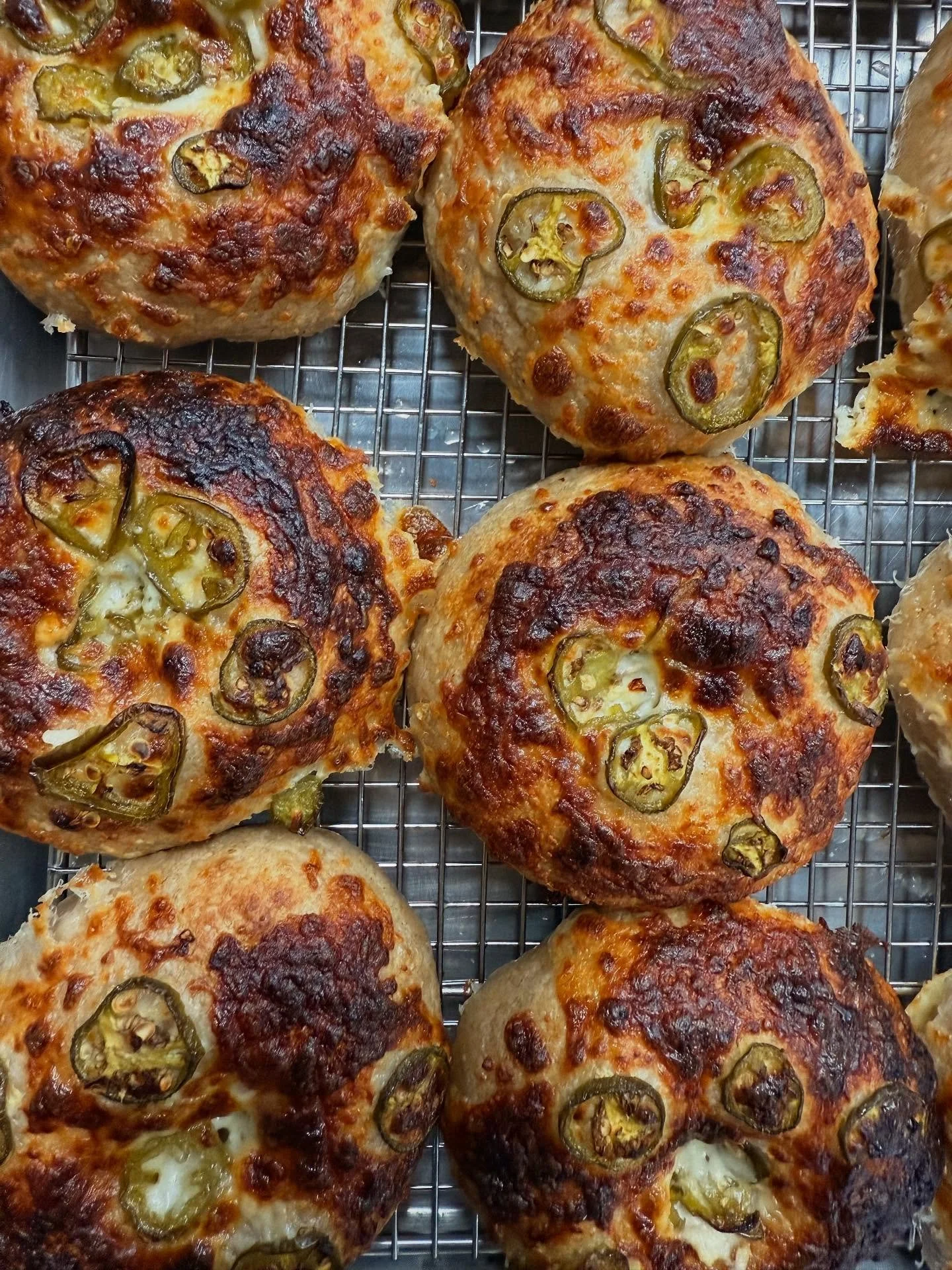 Cheesey Jalapeno is back for a 1 day guest spot at the shop today.  Don&rsquo;t sleep on them or sleep in, these ones go fast.

*no parmesan bagels today